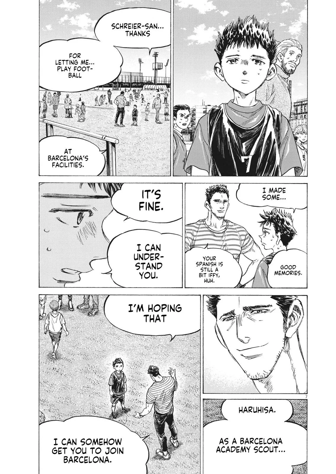 Ao Ashi Chapter 330 – Page 8