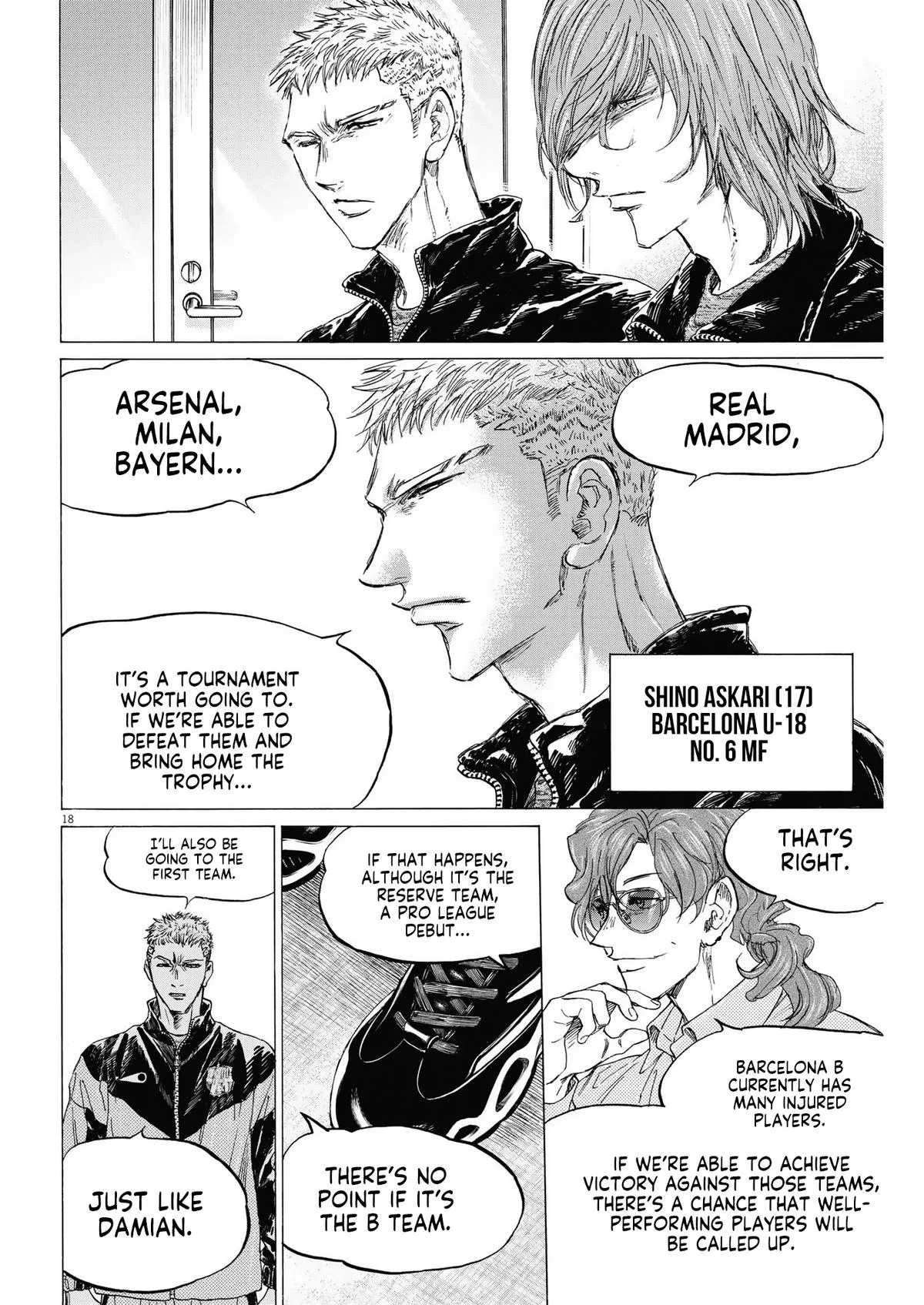Ao Ashi Chapter 337 – Page 18