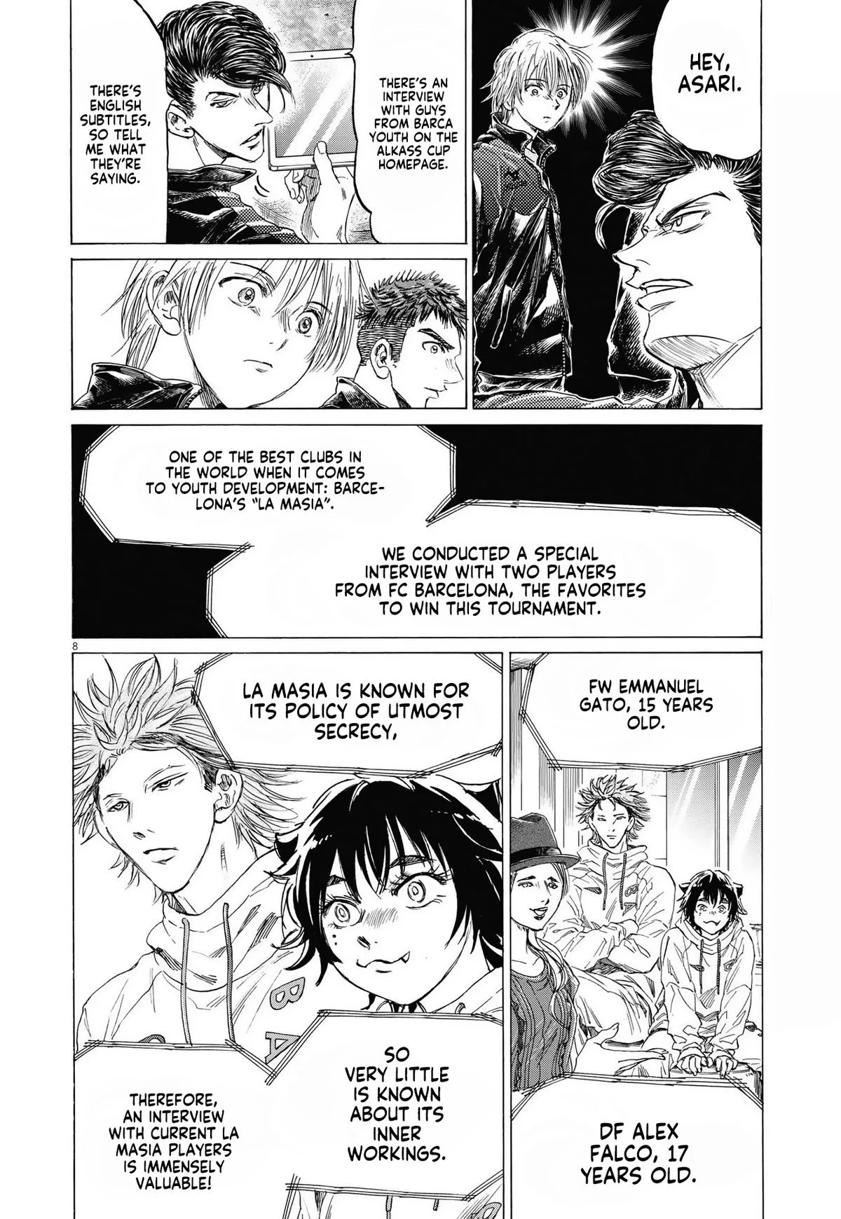 Ao Ashi Chapter 340 – Page 9