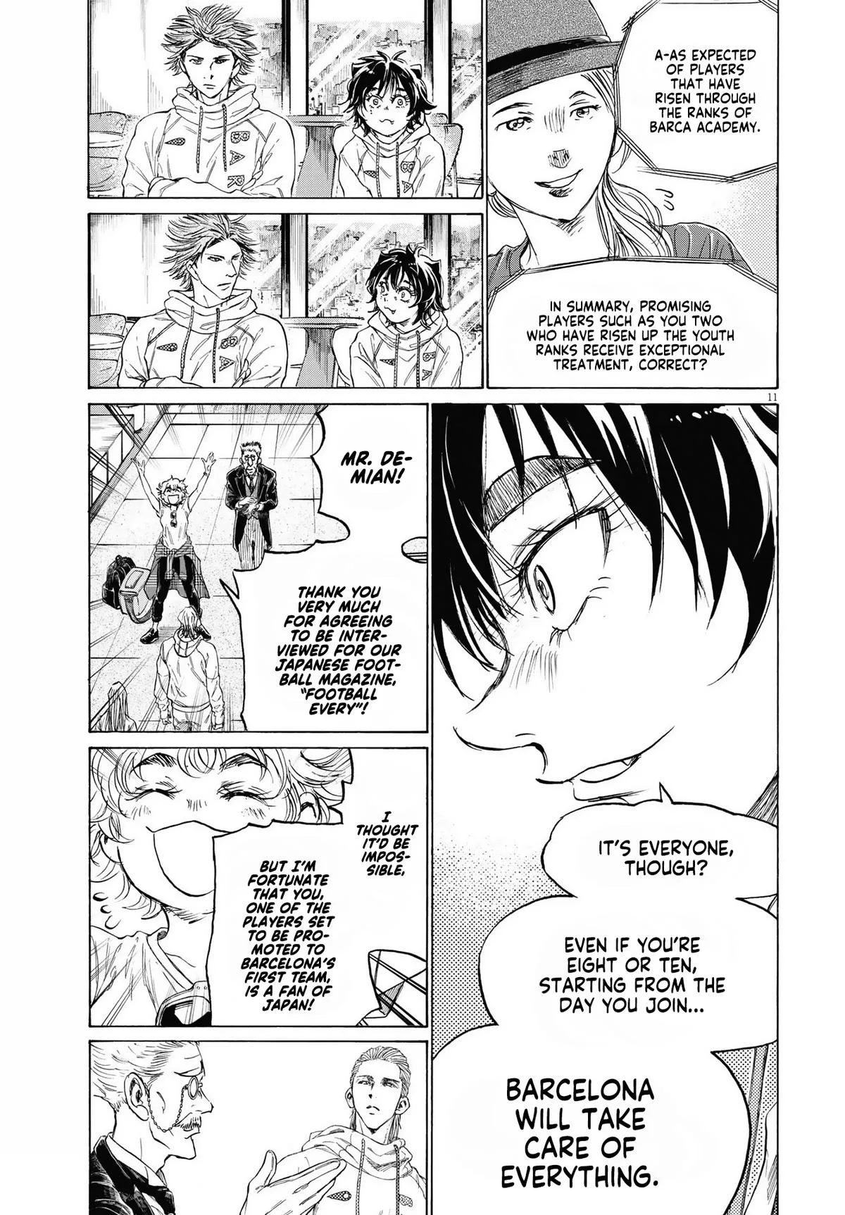 Ao Ashi Chapter 340 – Page 12