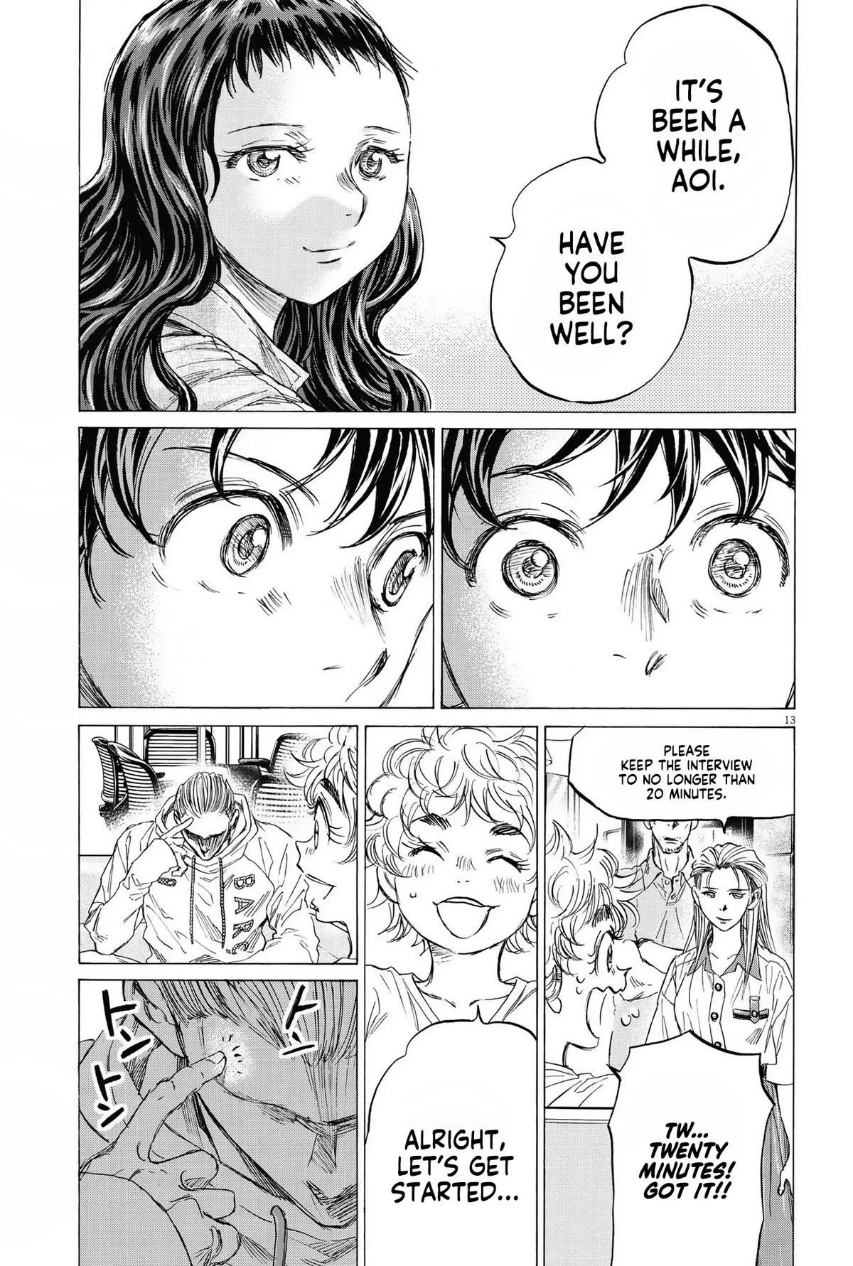 Ao Ashi Chapter 340 – Page 14