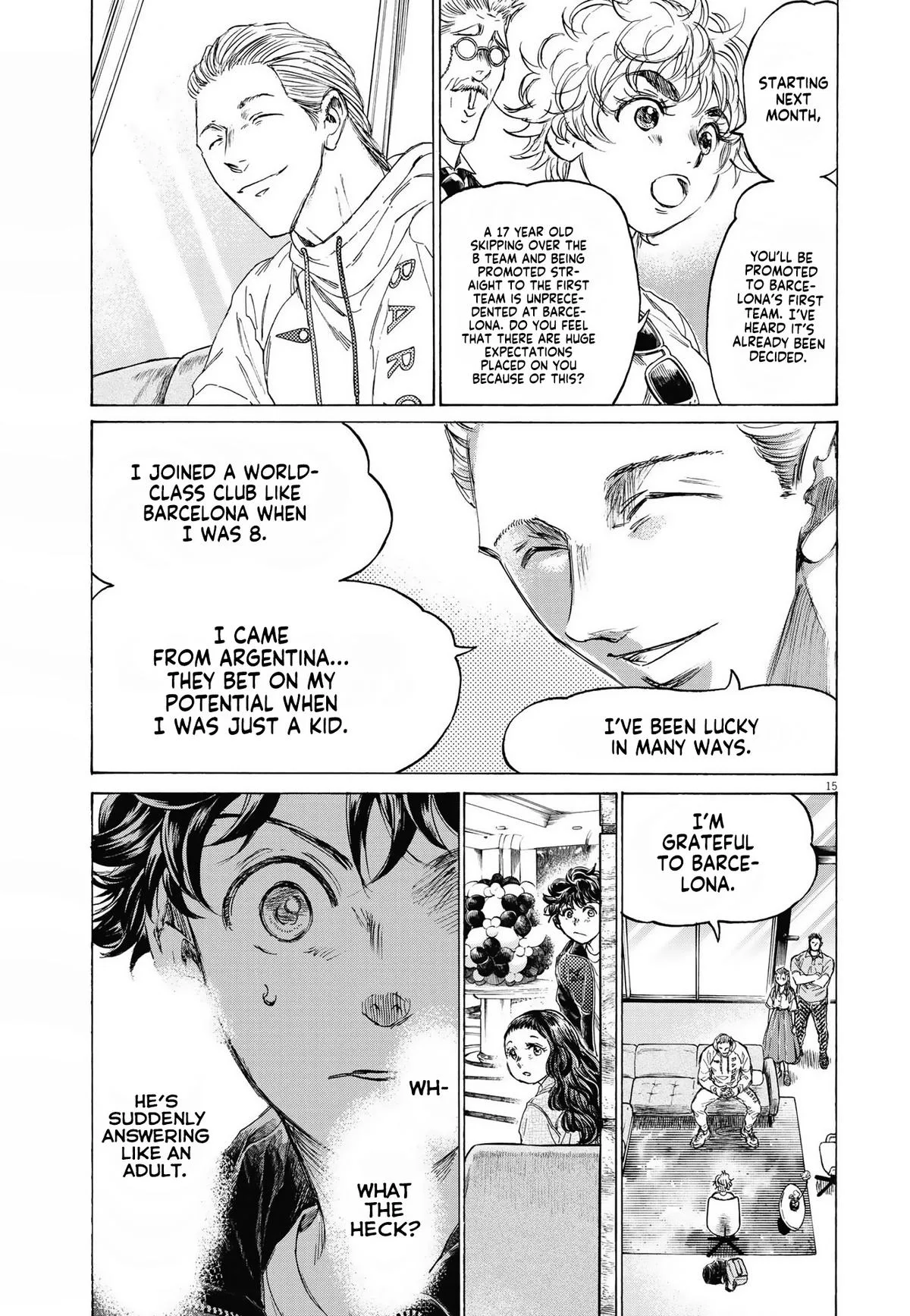 Ao Ashi Chapter 340 – Page 16