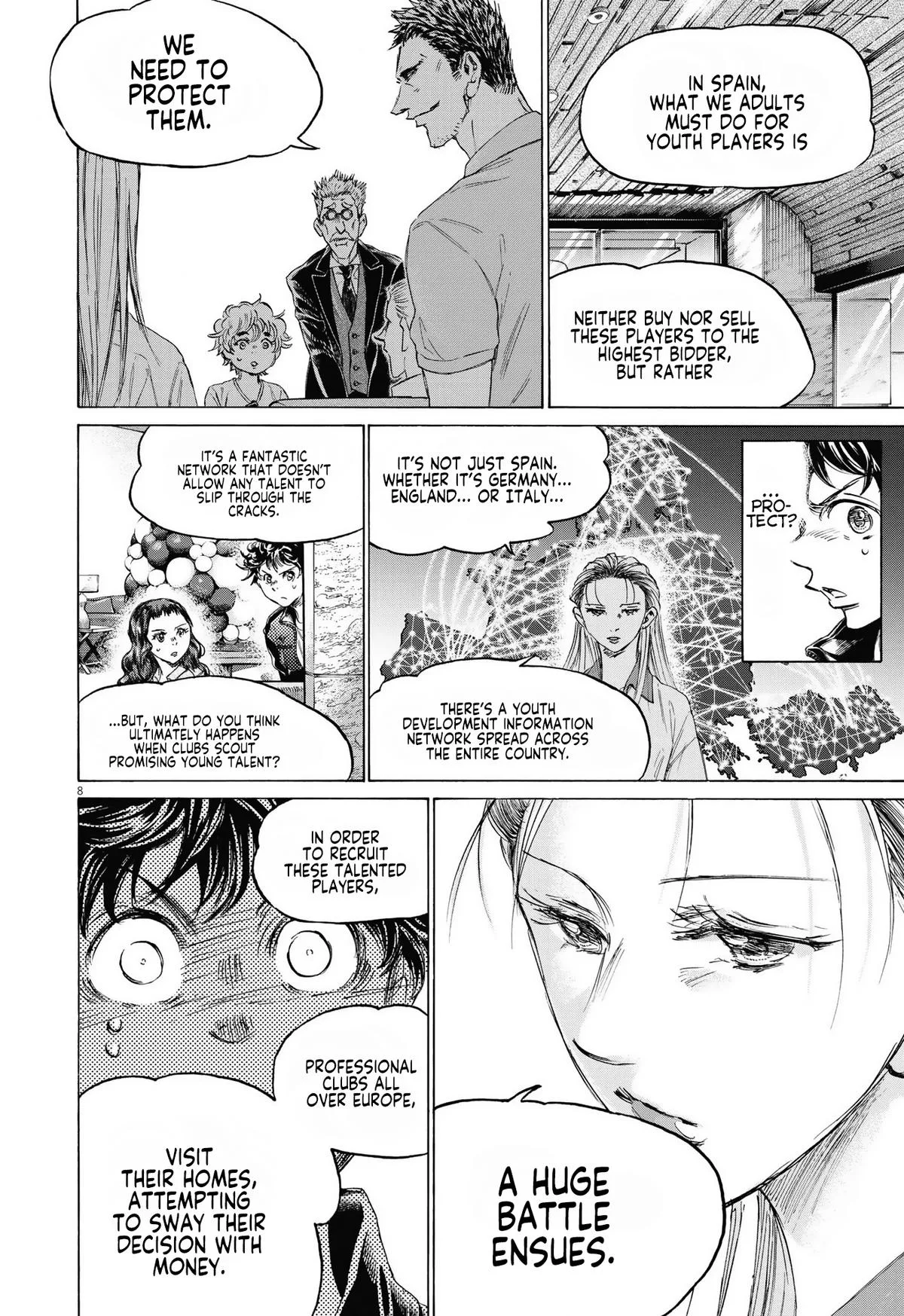 Ao Ashi Chapter 341 – Page 9
