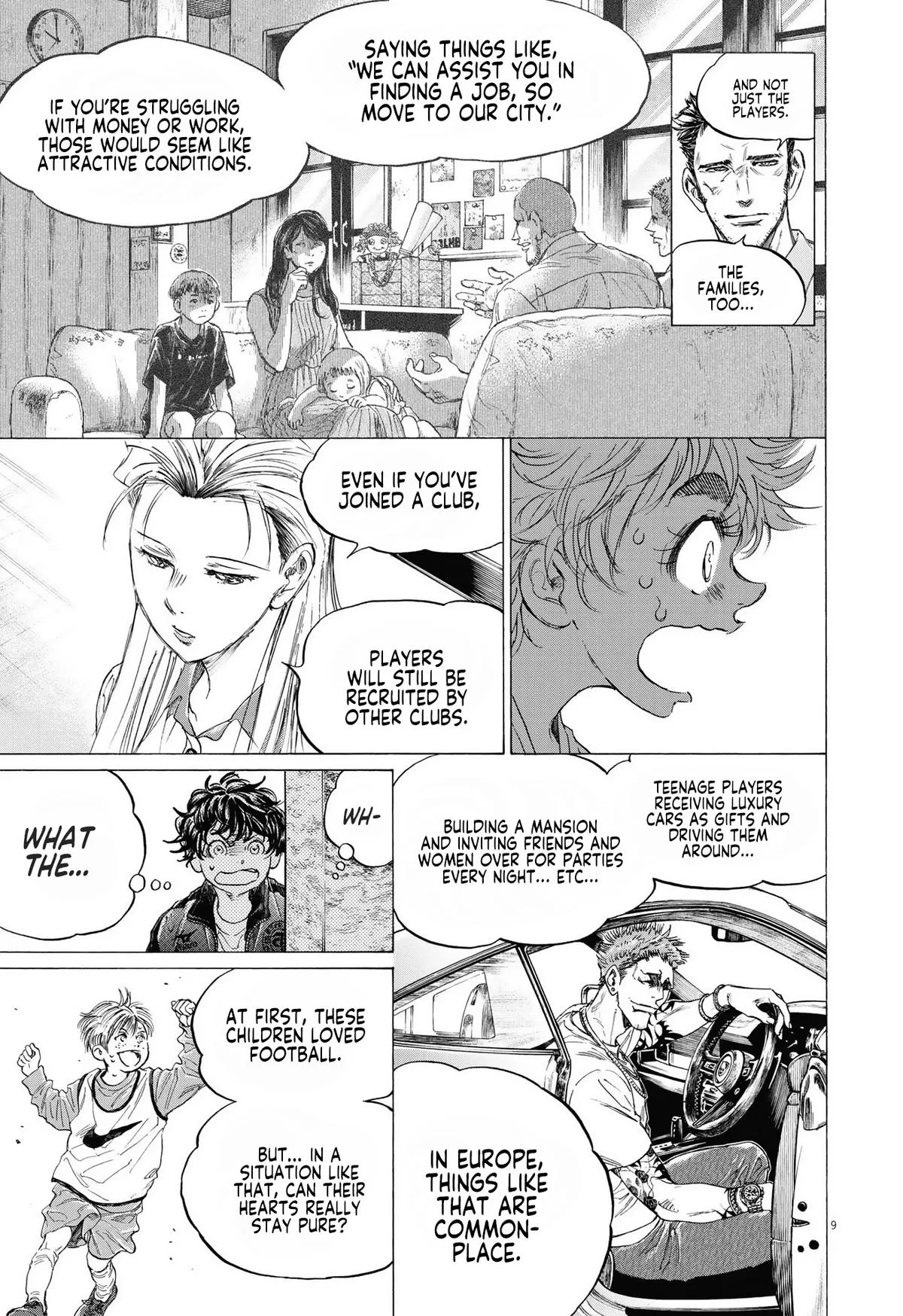 Ao Ashi Chapter 341 – Page 10