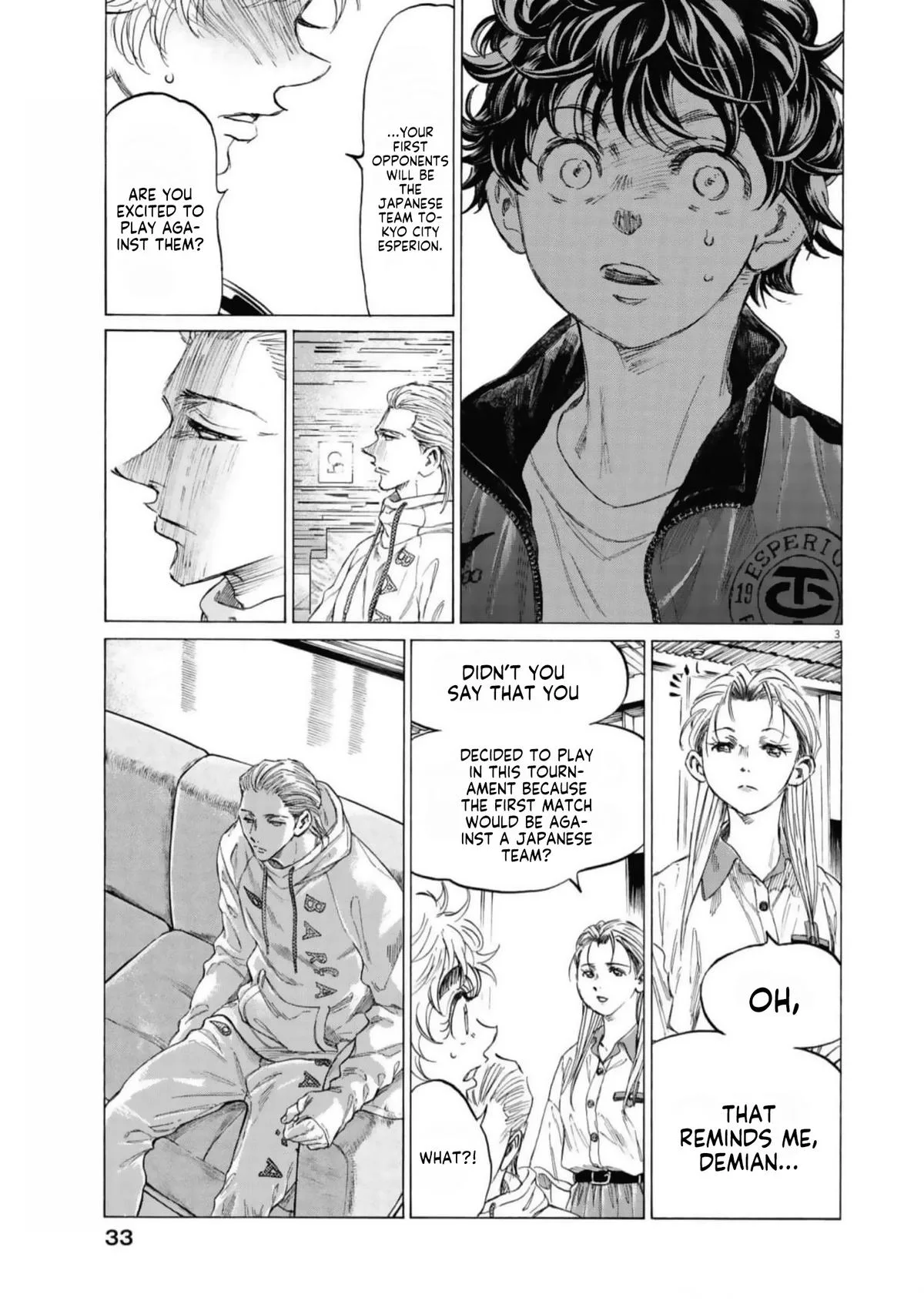 Ao Ashi Chapter 342 – Page 4
