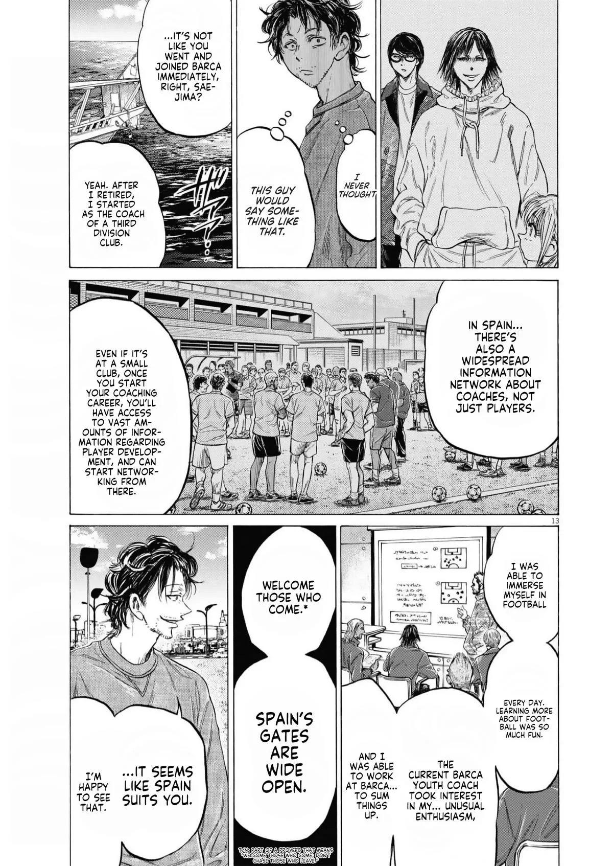 Ao Ashi Chapter 342 – Page 14