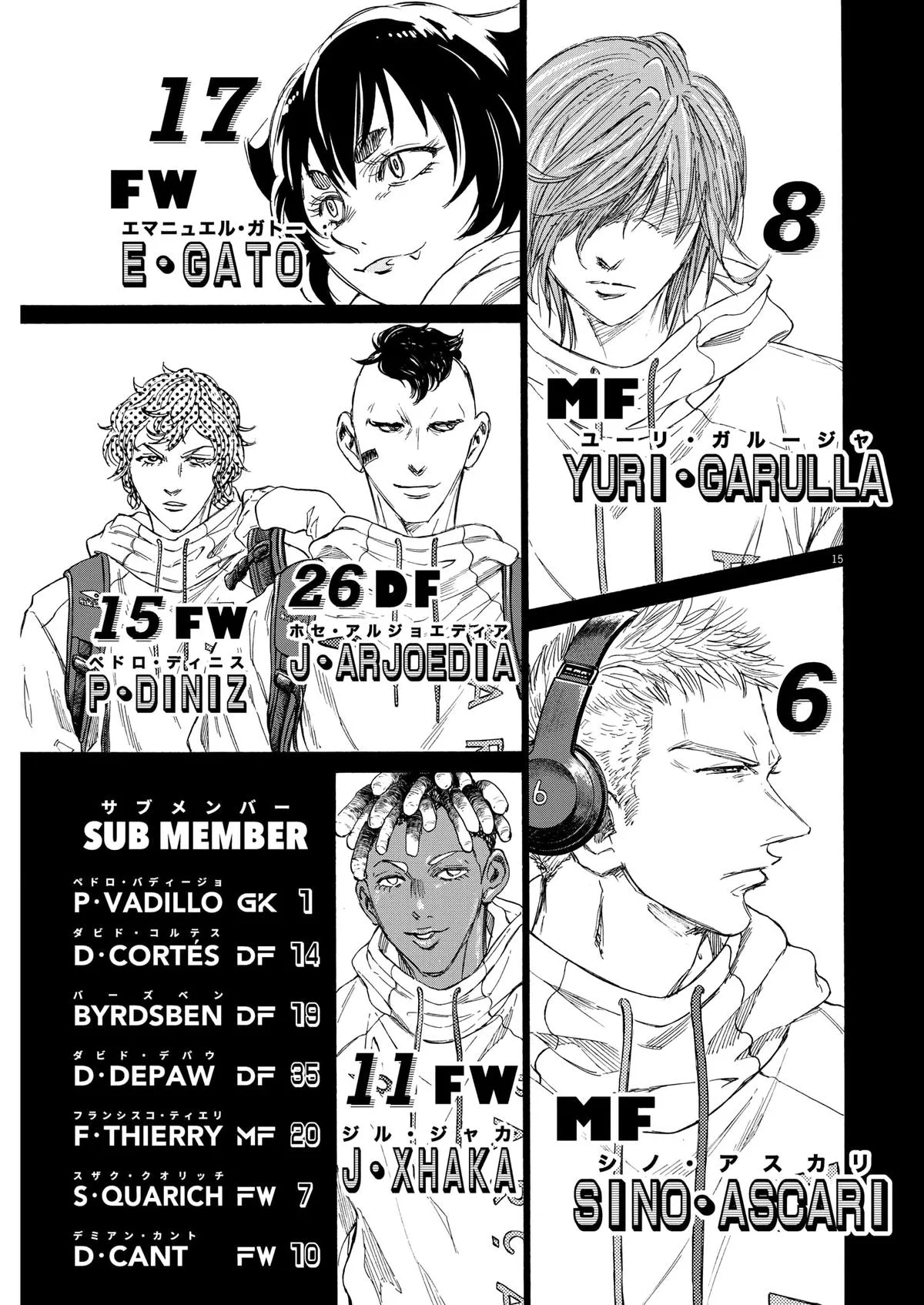 Ao Ashi Chapter 346 – Page 15