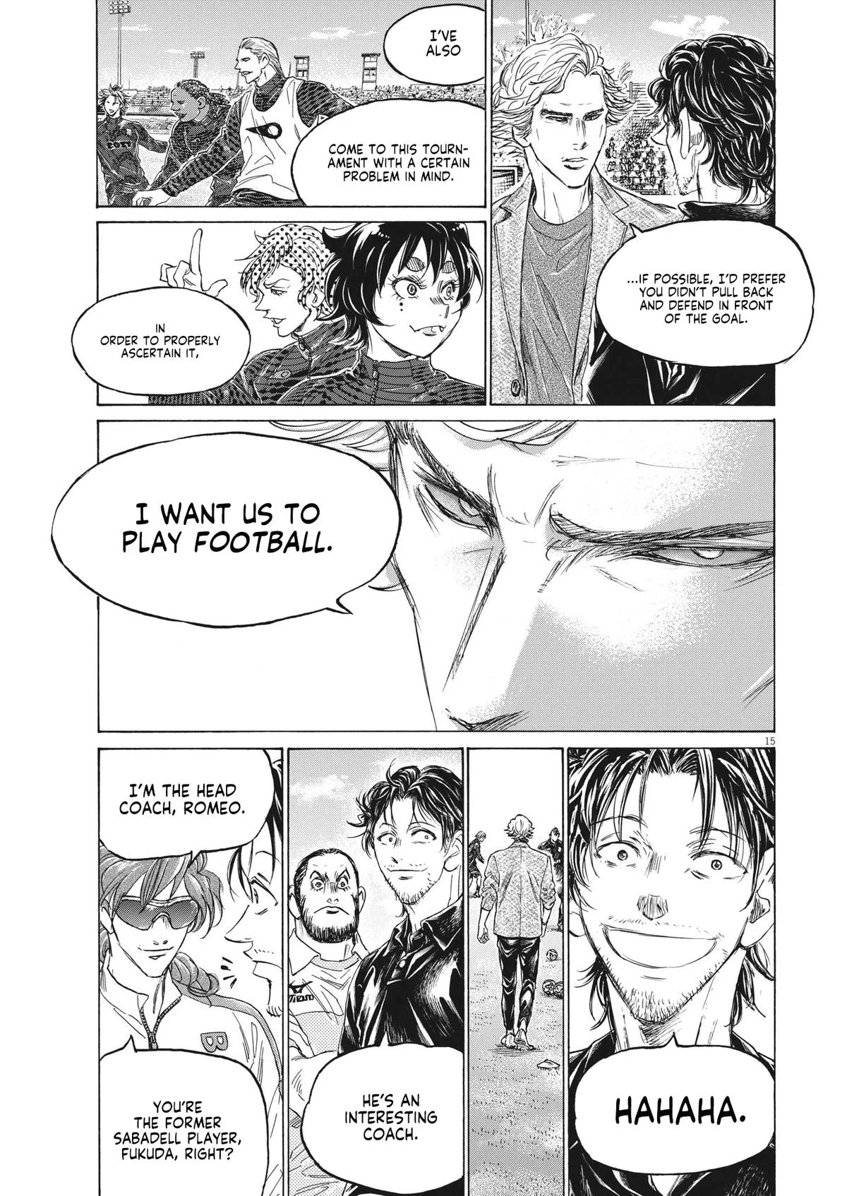Ao Ashi Chapter 347 – Page 15