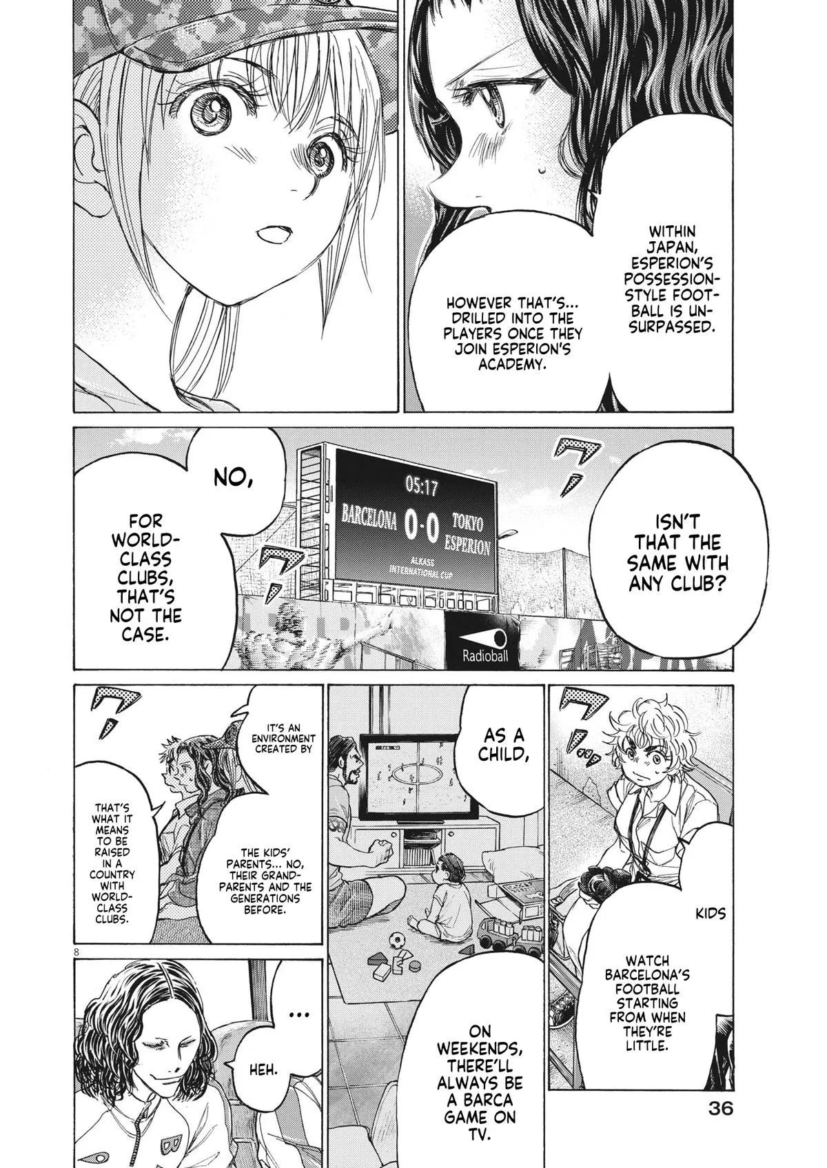 Ao Ashi Chapter 349 – Page 9