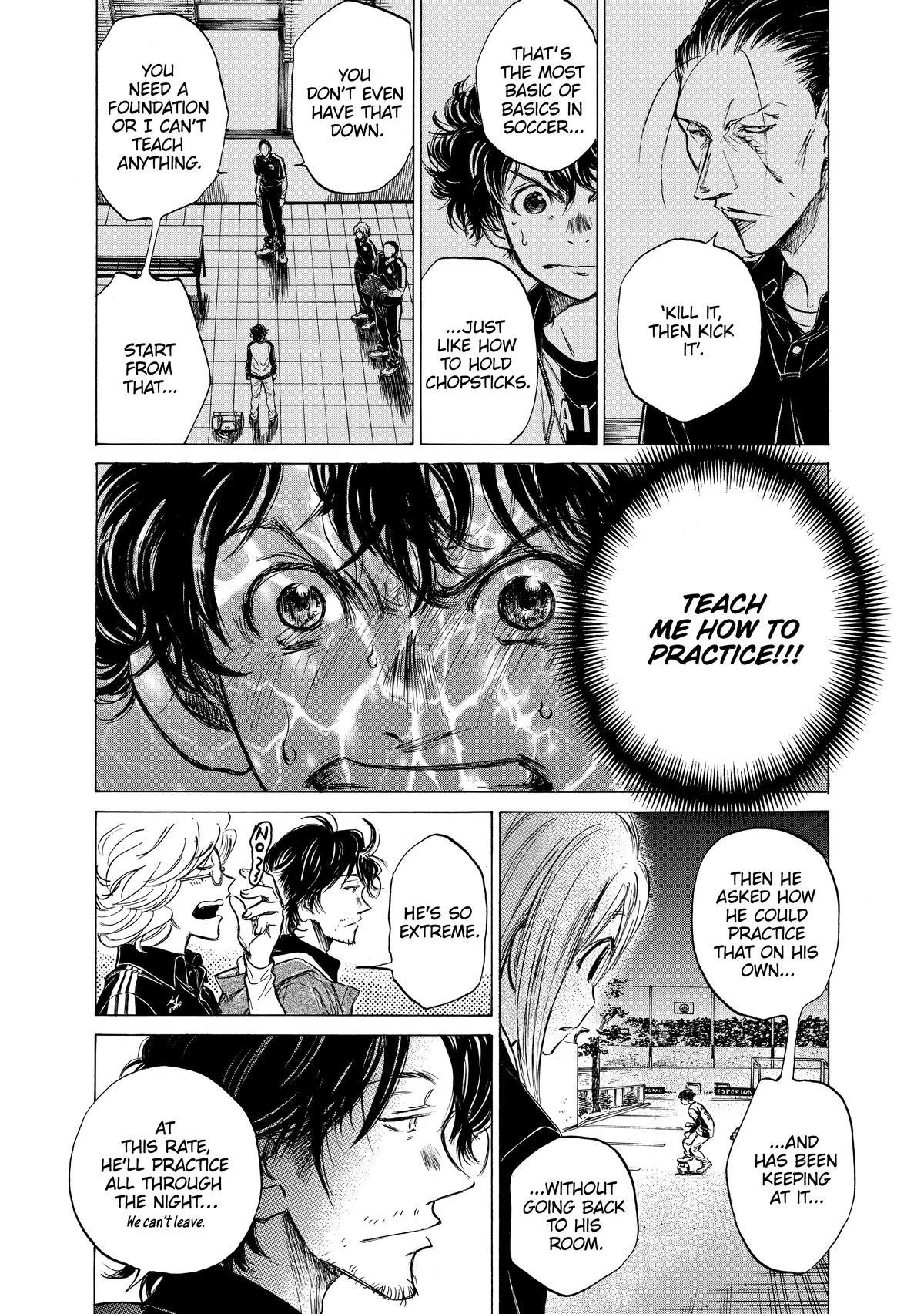 Ao Ashi Chapter 35 – Page 16