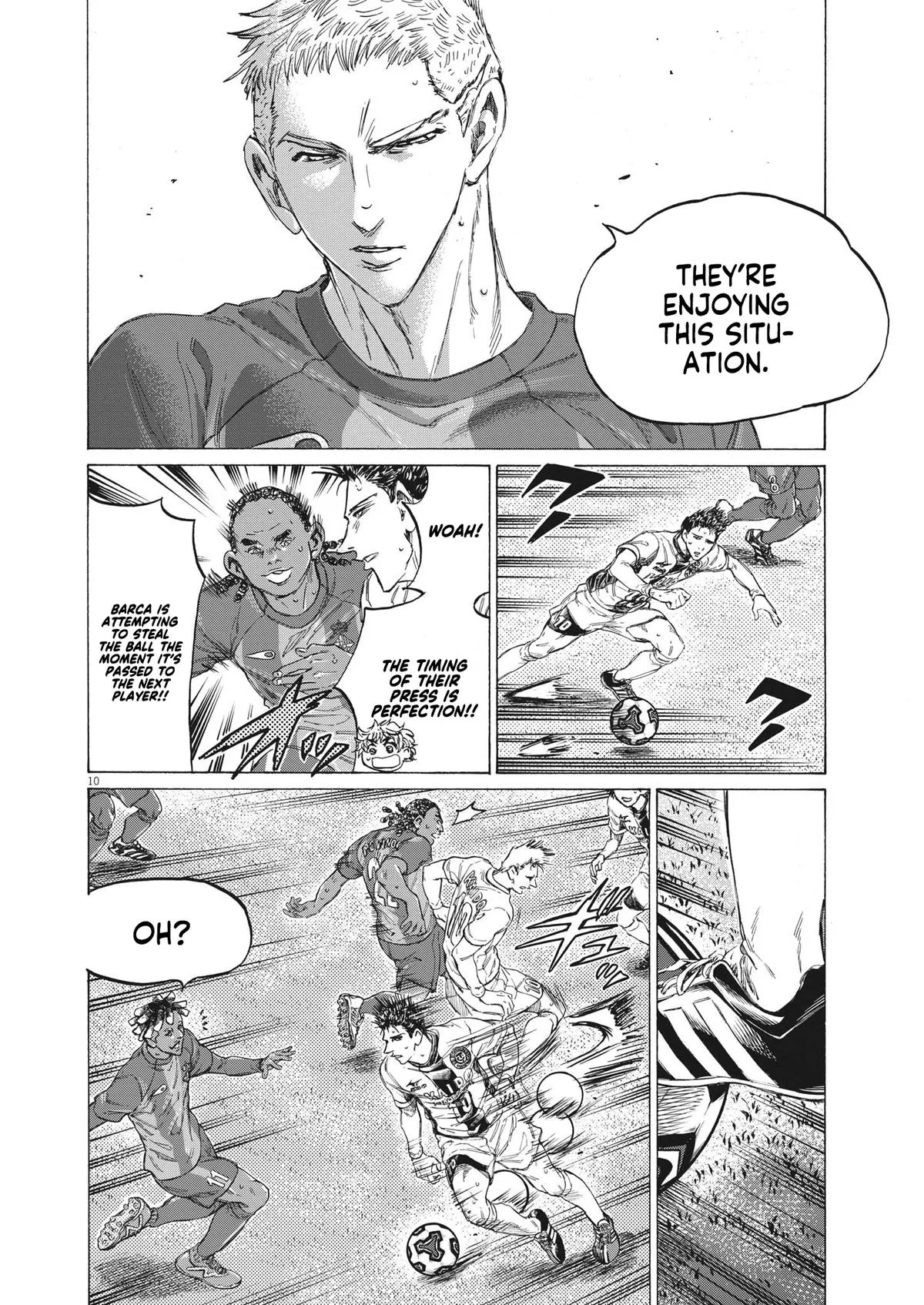 Ao Ashi Chapter 350 – Page 9