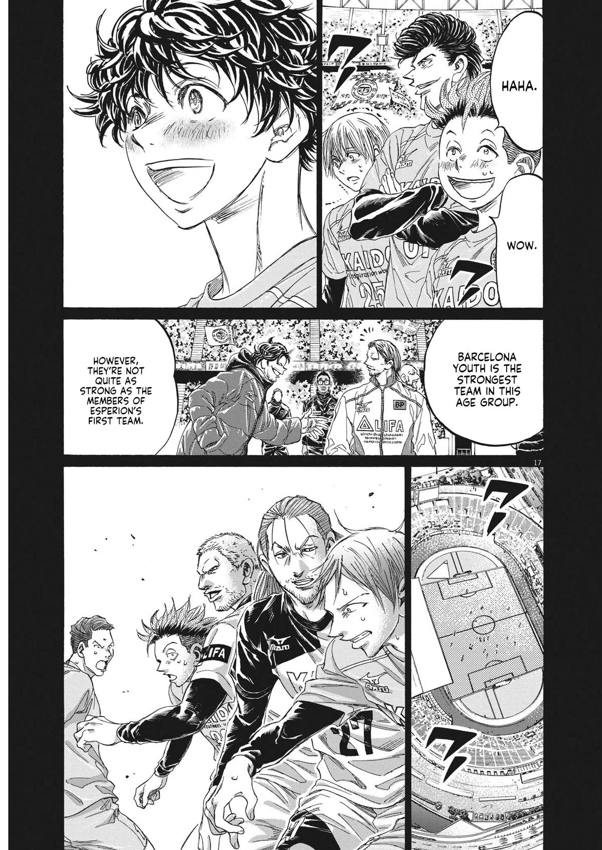 Ao Ashi Chapter 350 – Page 16