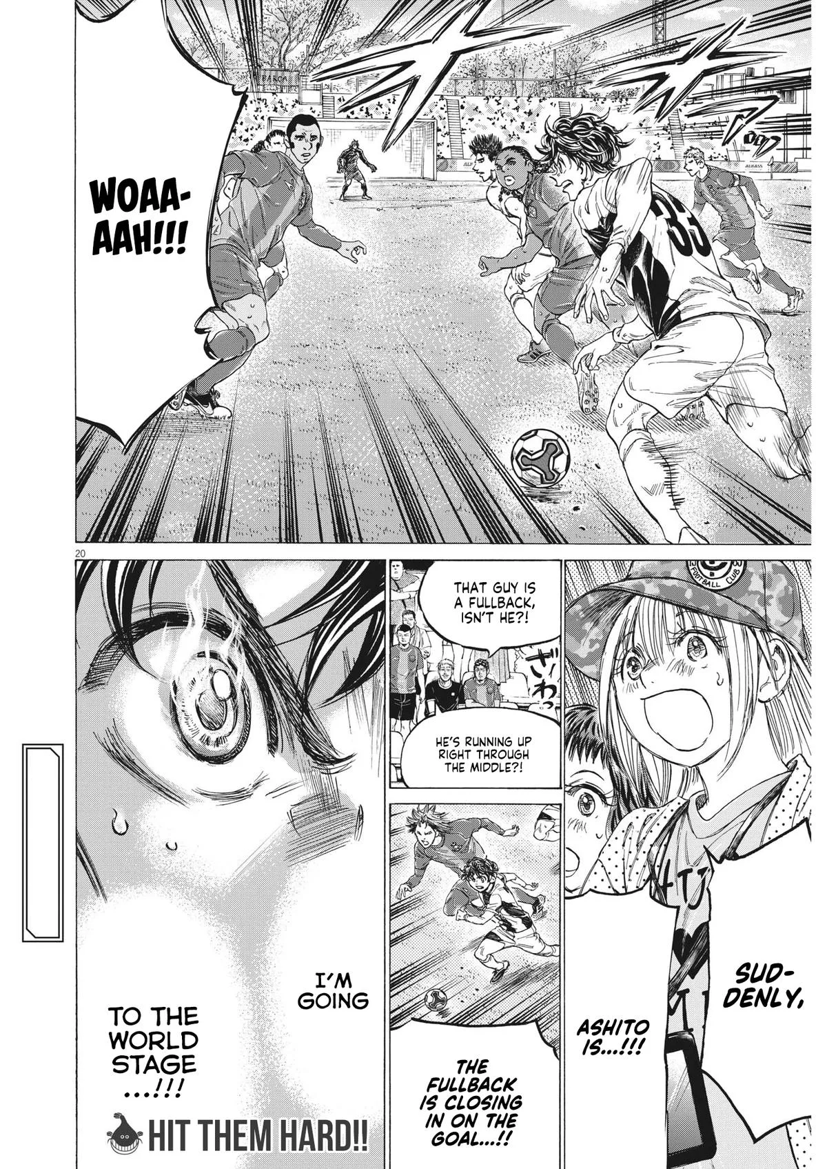 Ao Ashi Chapter 350 – Page 19