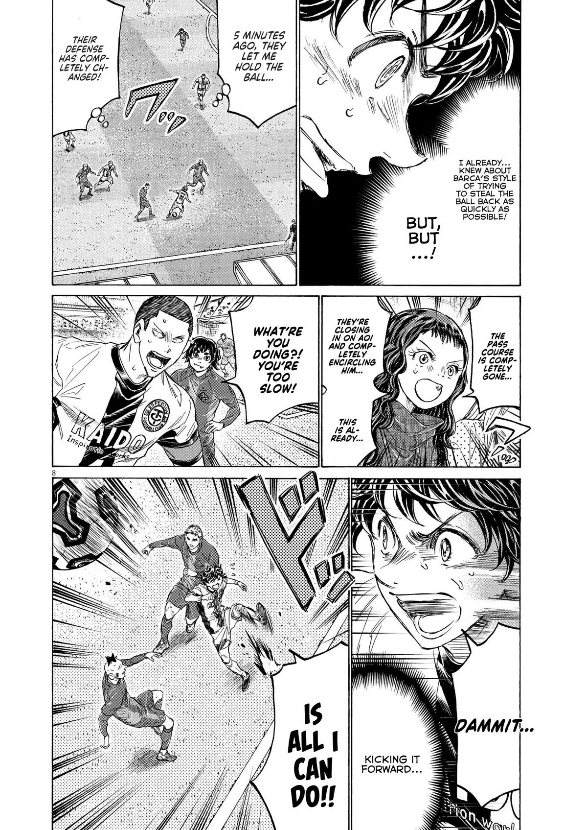 Ao Ashi Chapter 354 – Page 8