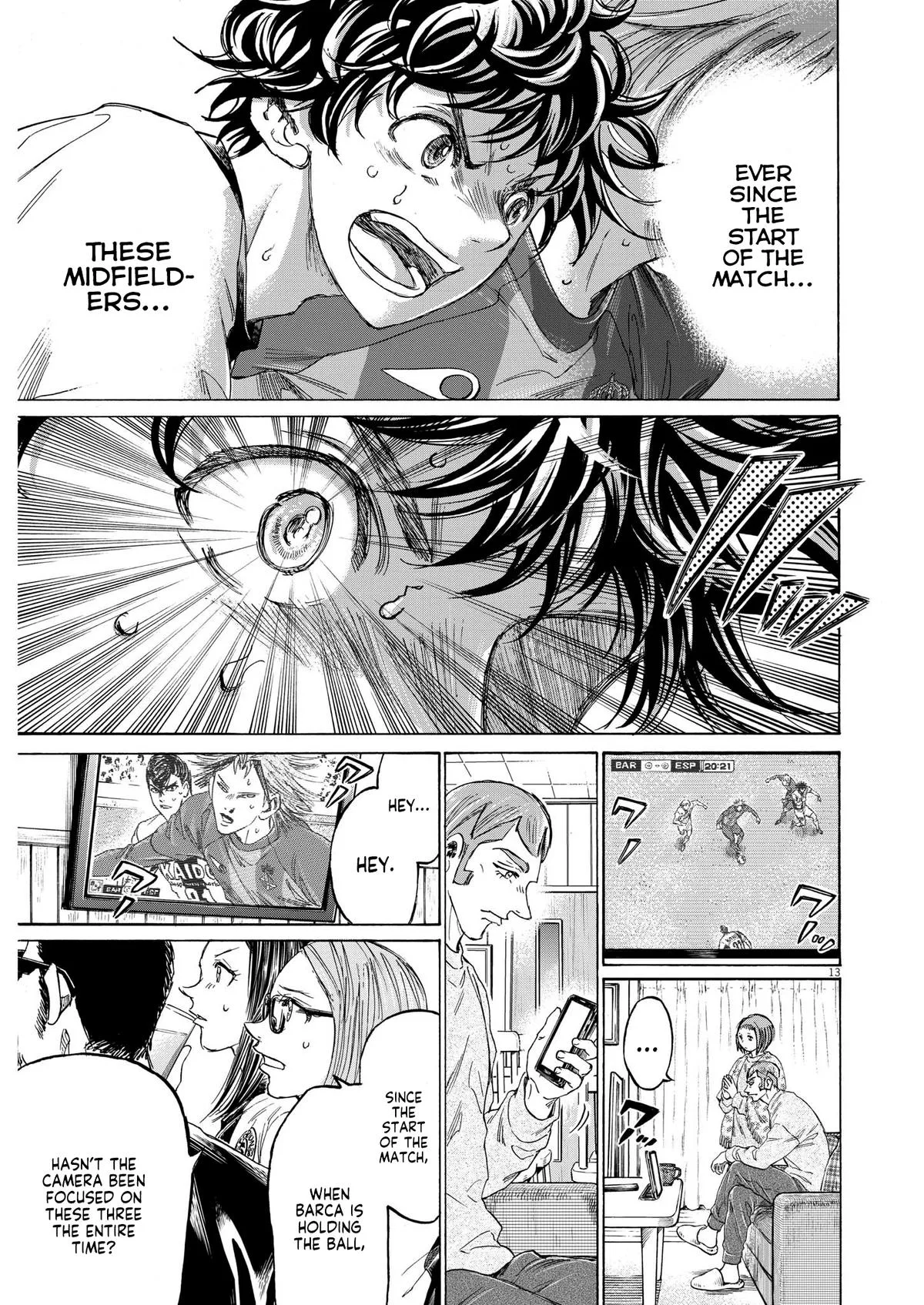 Ao Ashi Chapter 354 – Page 13