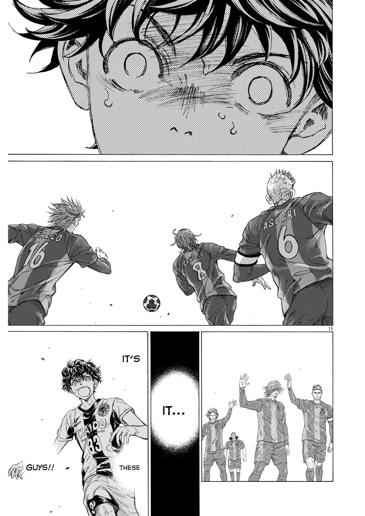 Ao Ashi Chapter 354 – Page 15