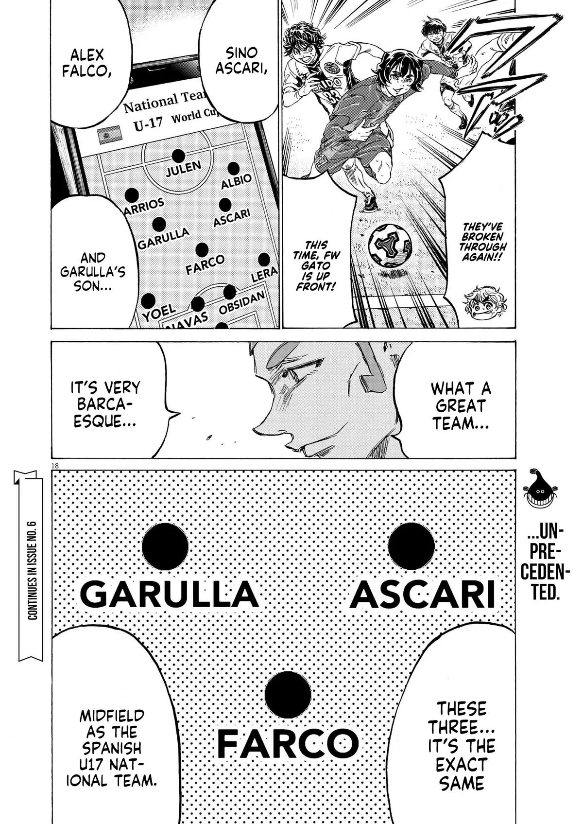 Ao Ashi Chapter 354 – Page 18