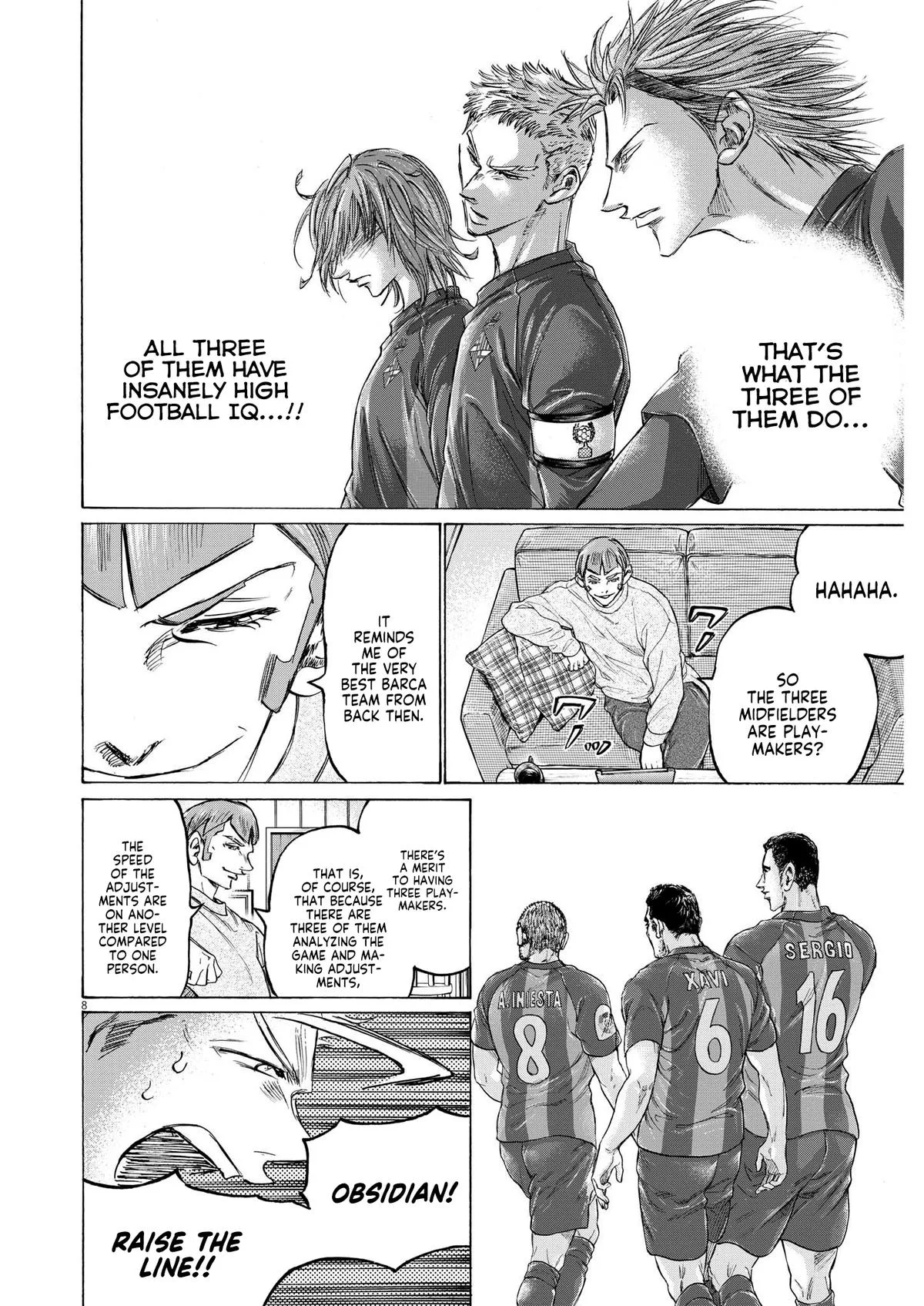 Ao Ashi Chapter 355 – Page 8
