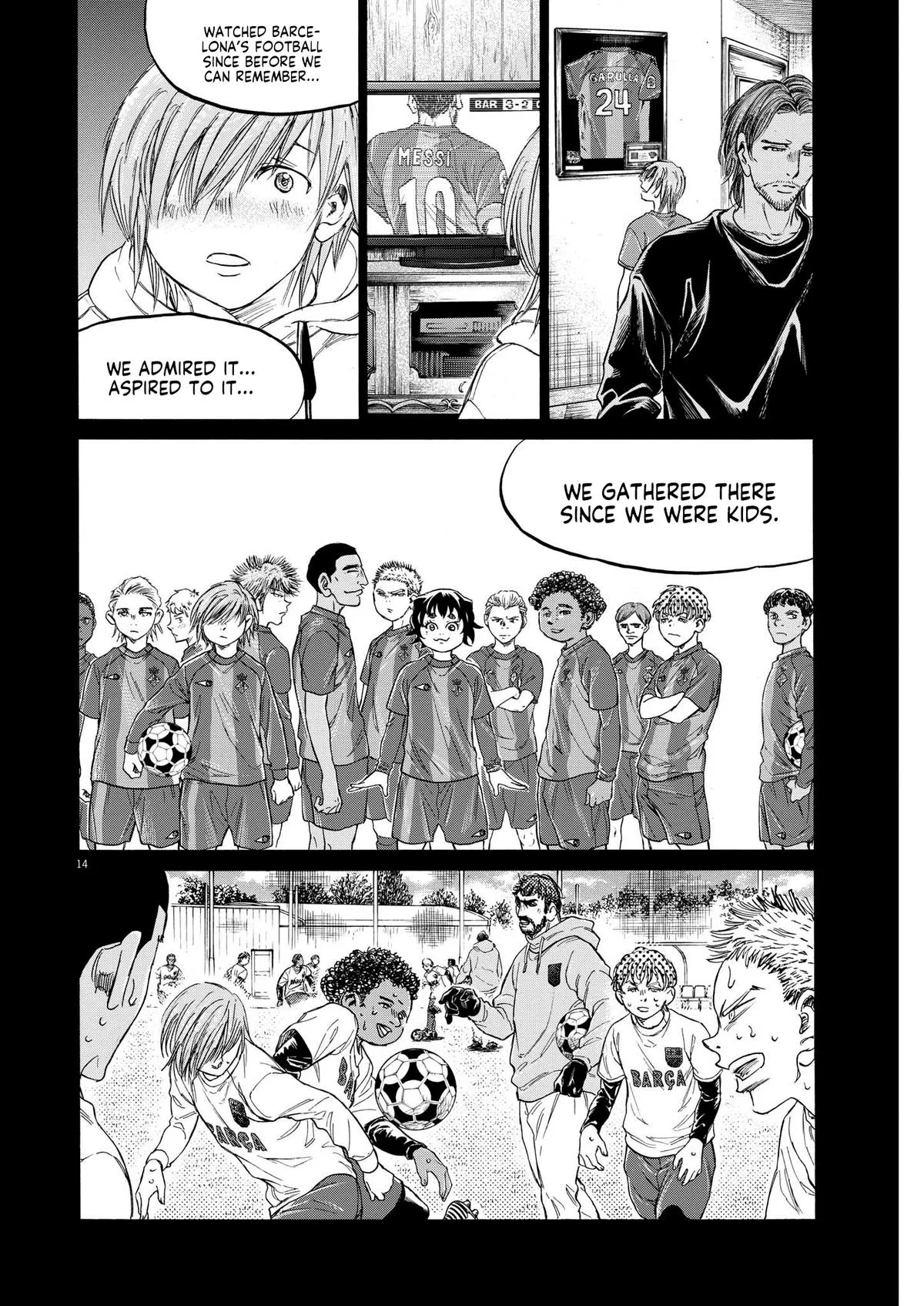 Ao Ashi Chapter 355 – Page 14