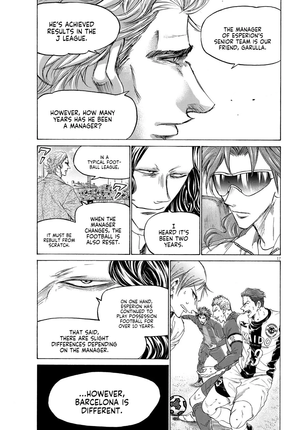 Ao Ashi Chapter 355 – Page 17