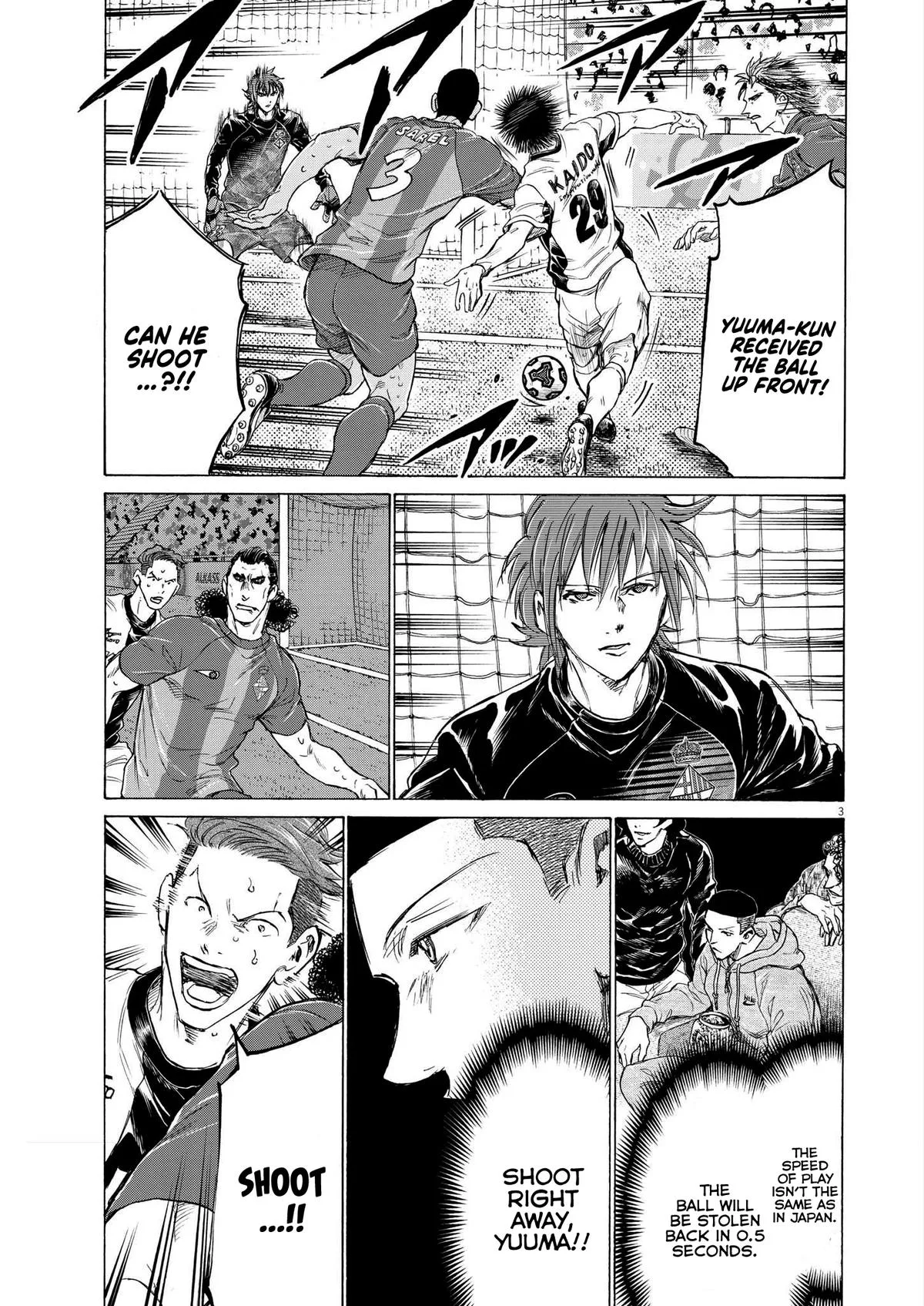 Ao Ashi Chapter 358 – Page 4