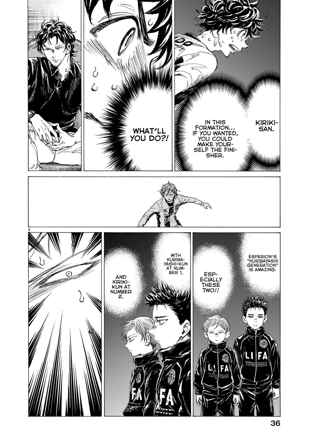 Ao Ashi Chapter 359 – Page 9