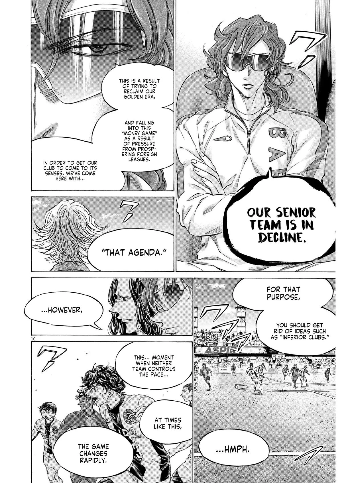 Ao Ashi Chapter 360 – Page 11