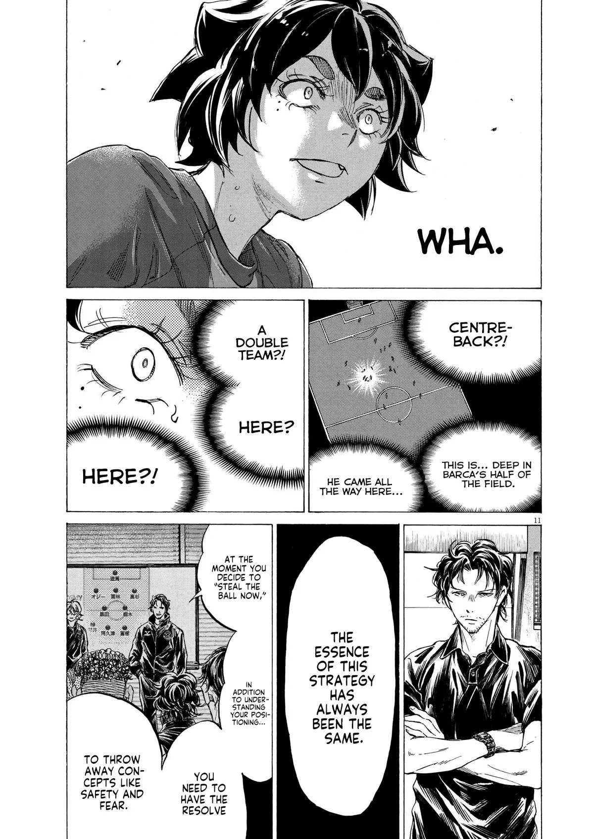Ao Ashi Chapter 365 – Page 12
