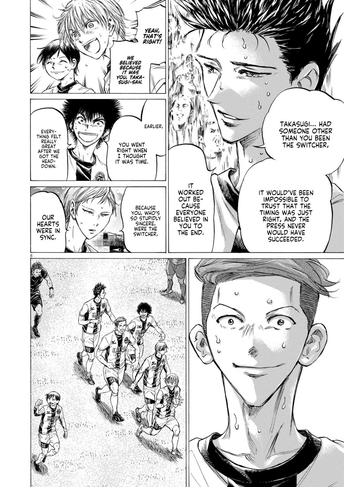 Ao Ashi Chapter 367 – Page 8