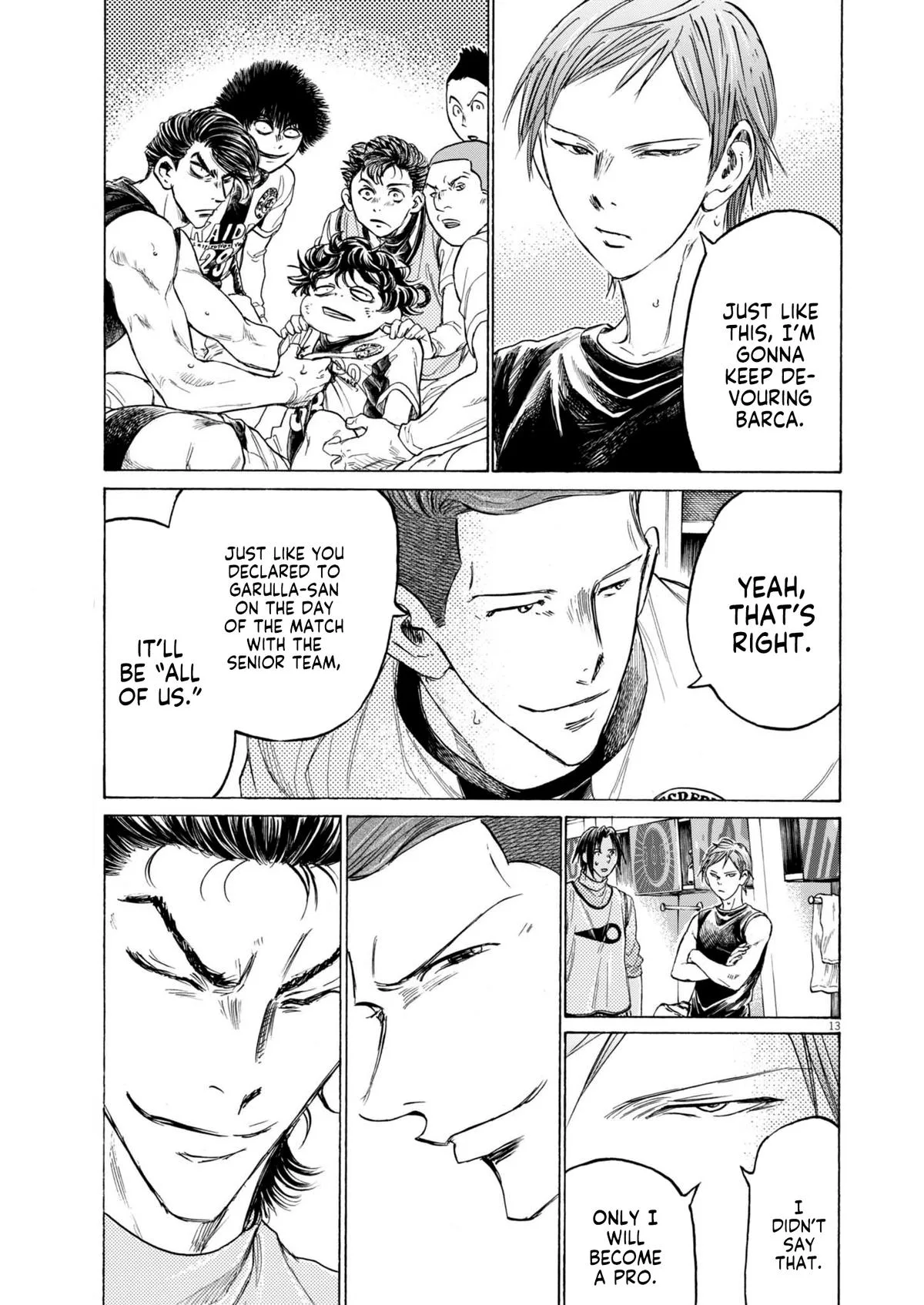 Ao Ashi Chapter 368 – Page 14