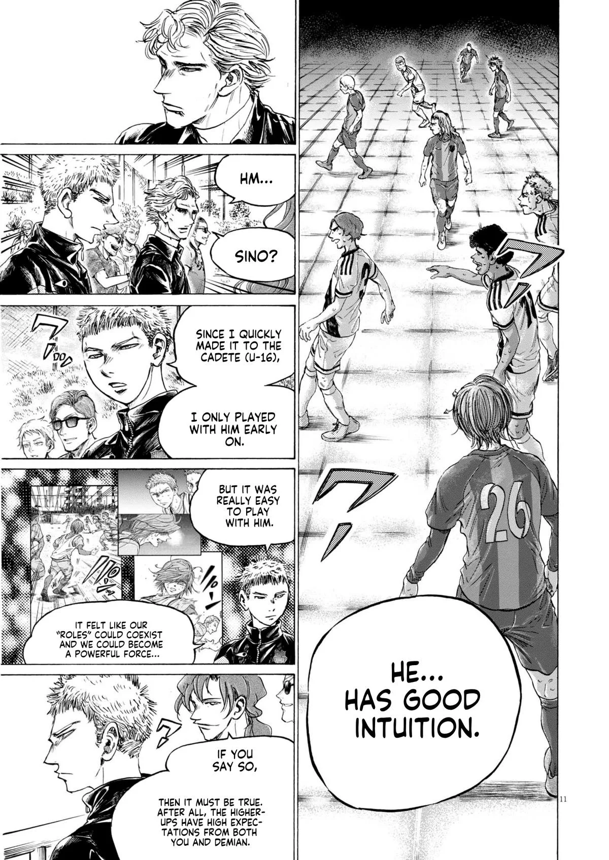 Ao Ashi Chapter 371 – Page 12