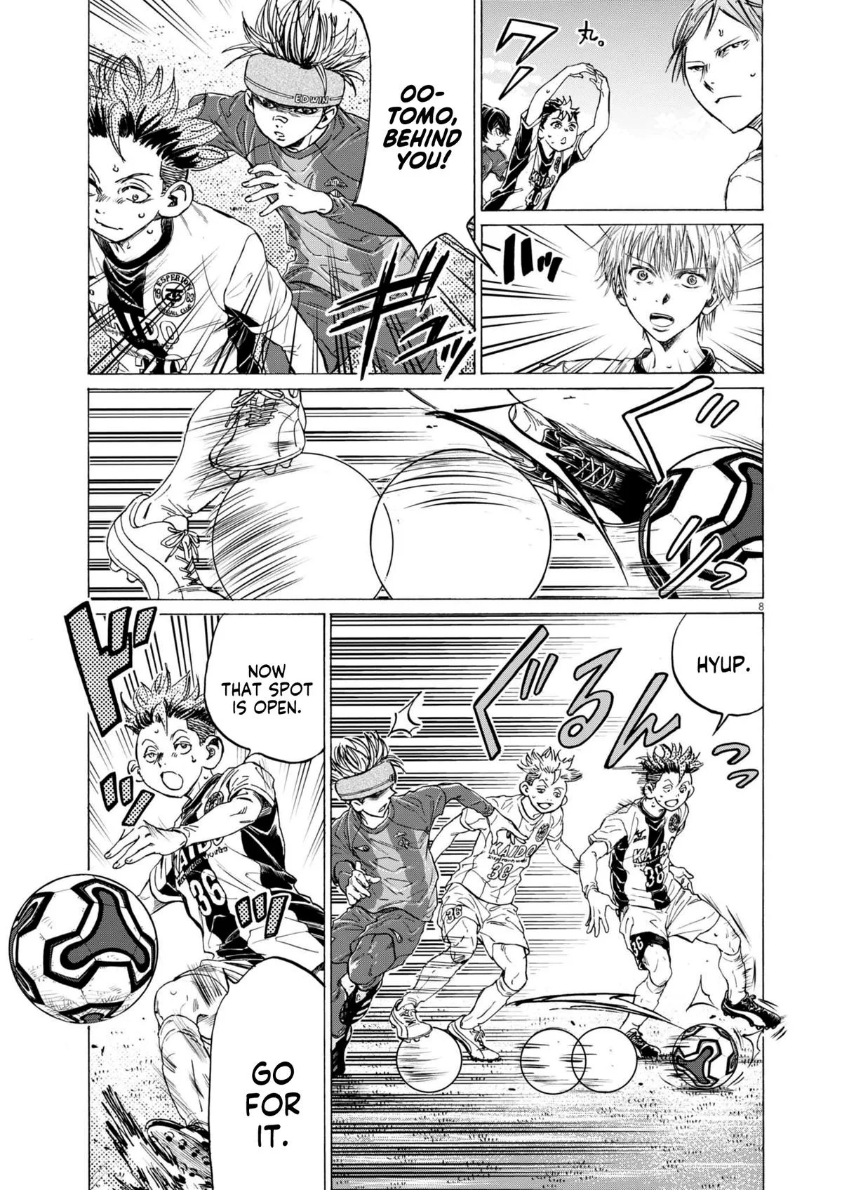 Ao Ashi Chapter 374 – Page 10