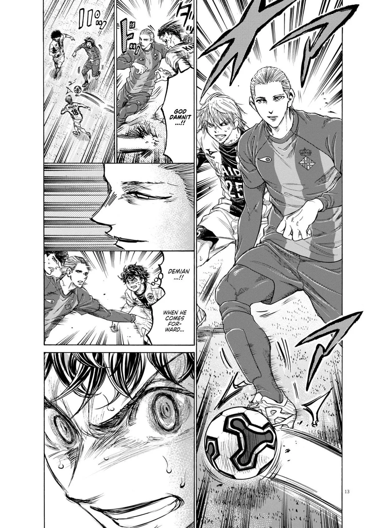 Ao Ashi Chapter 378 – Page 14