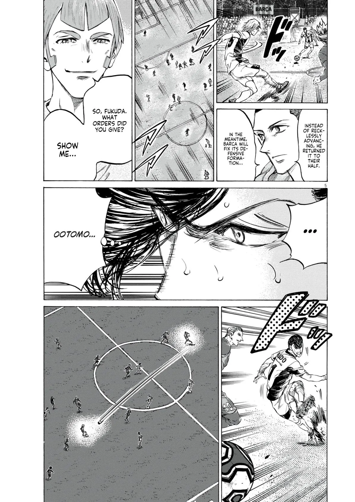 Ao Ashi Chapter 381 – Page 6