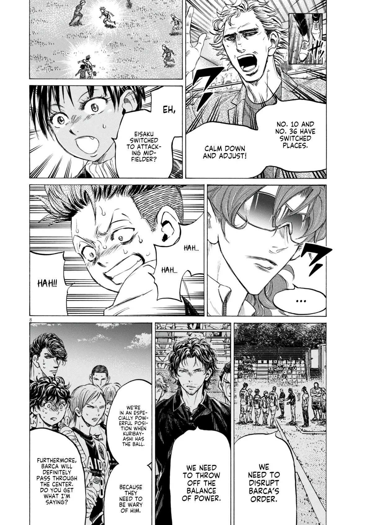 Ao Ashi Chapter 381 – Page 9