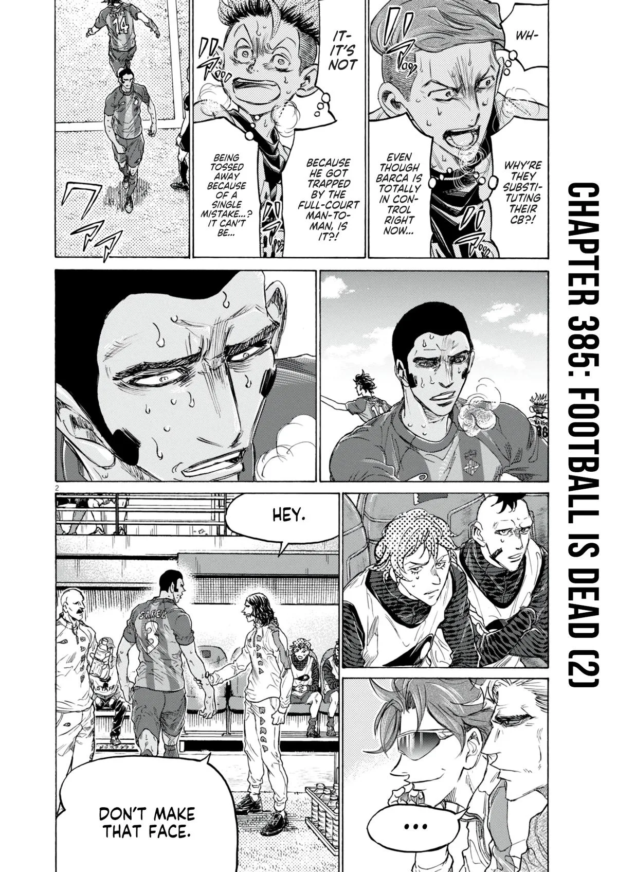 Ao Ashi Chapter 385 – Page 3