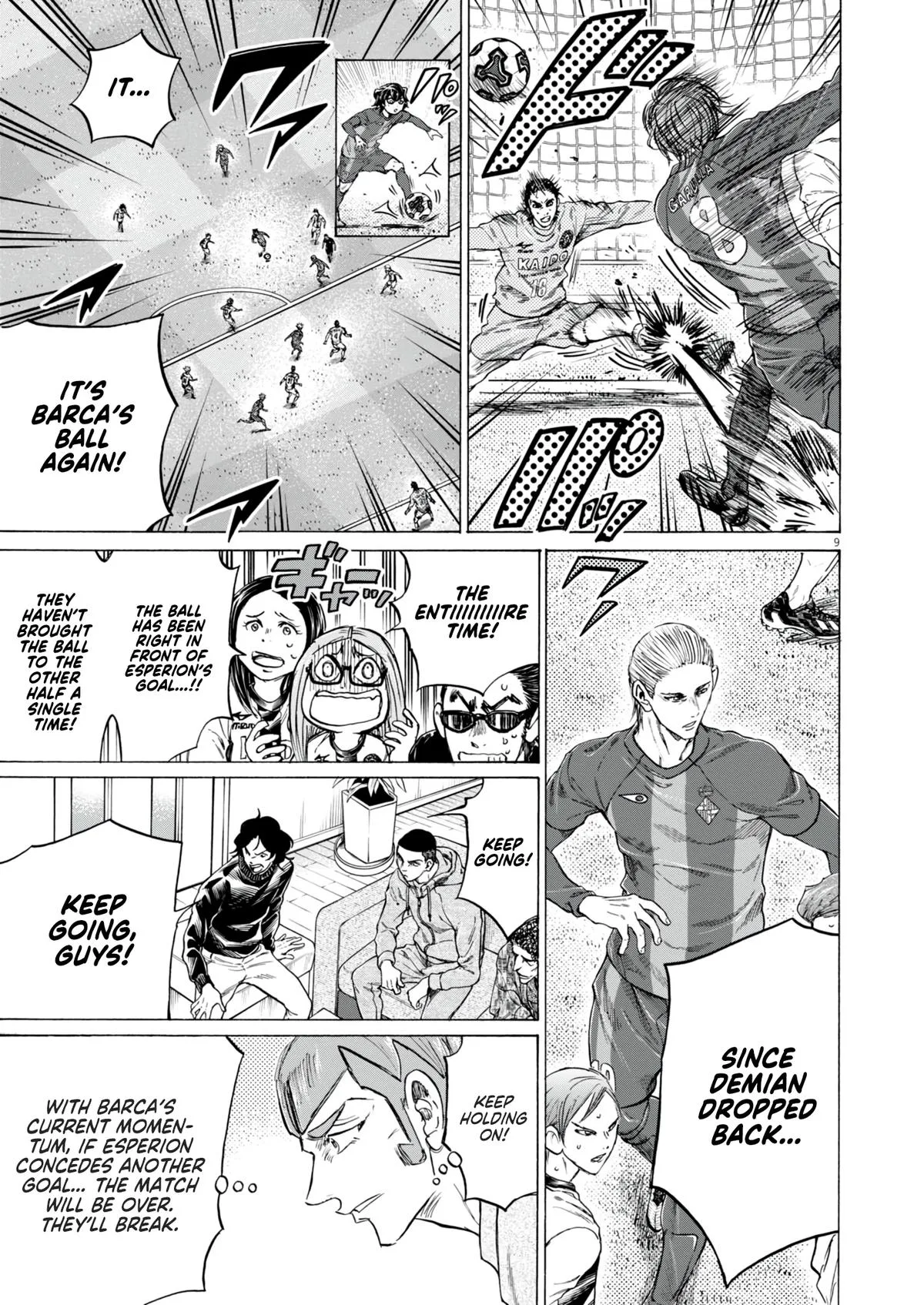 Ao Ashi Chapter 385 – Page 10
