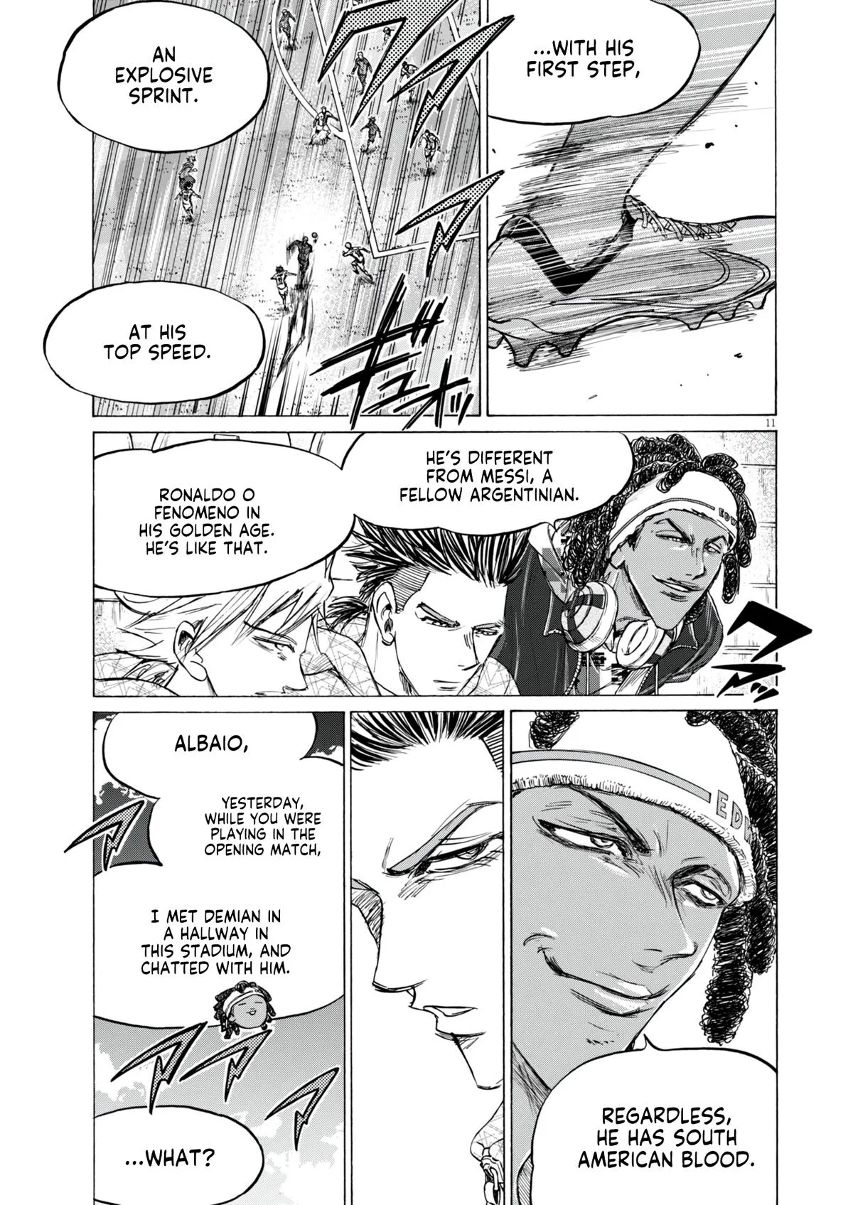 Ao Ashi Chapter 385 – Page 12