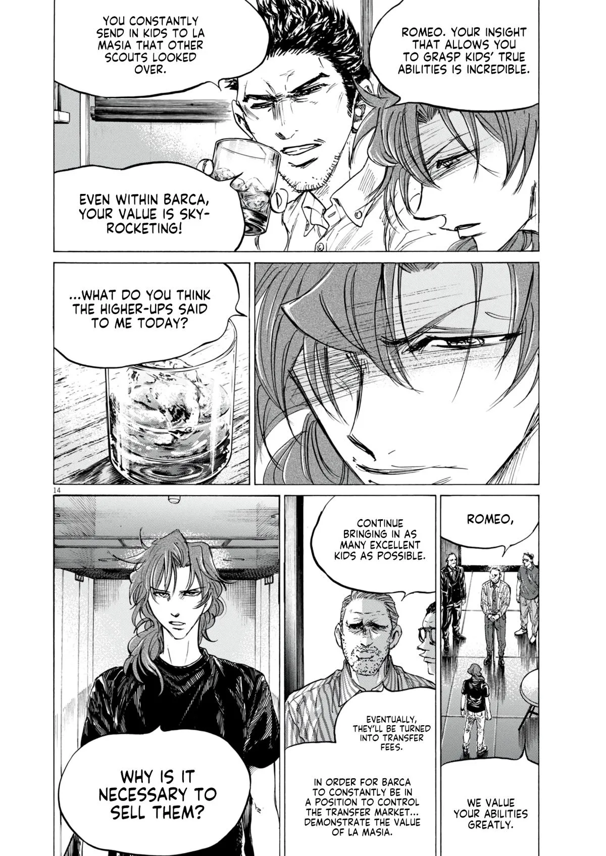 Ao Ashi Chapter 387 – Page 15