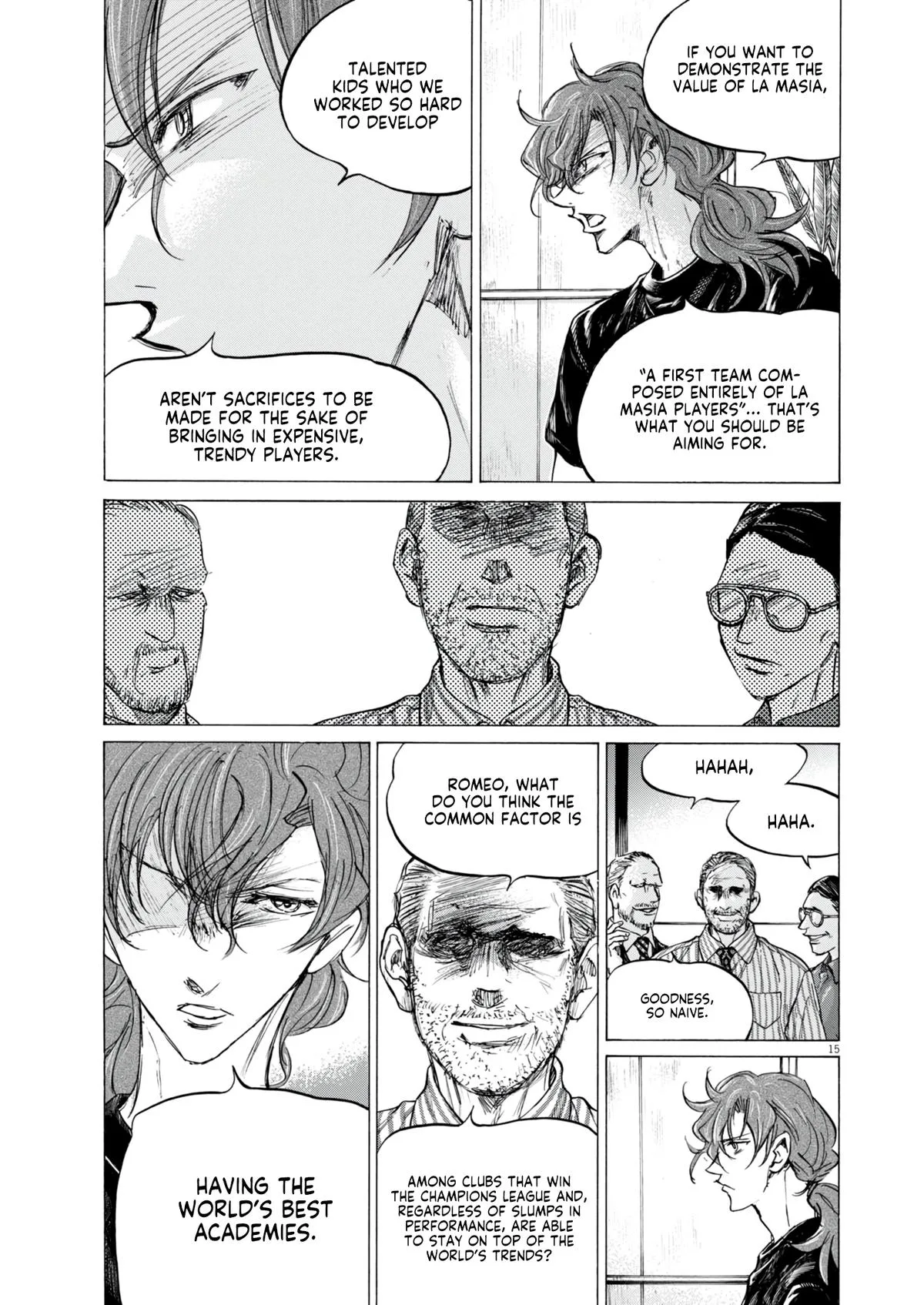 Ao Ashi Chapter 387 – Page 16