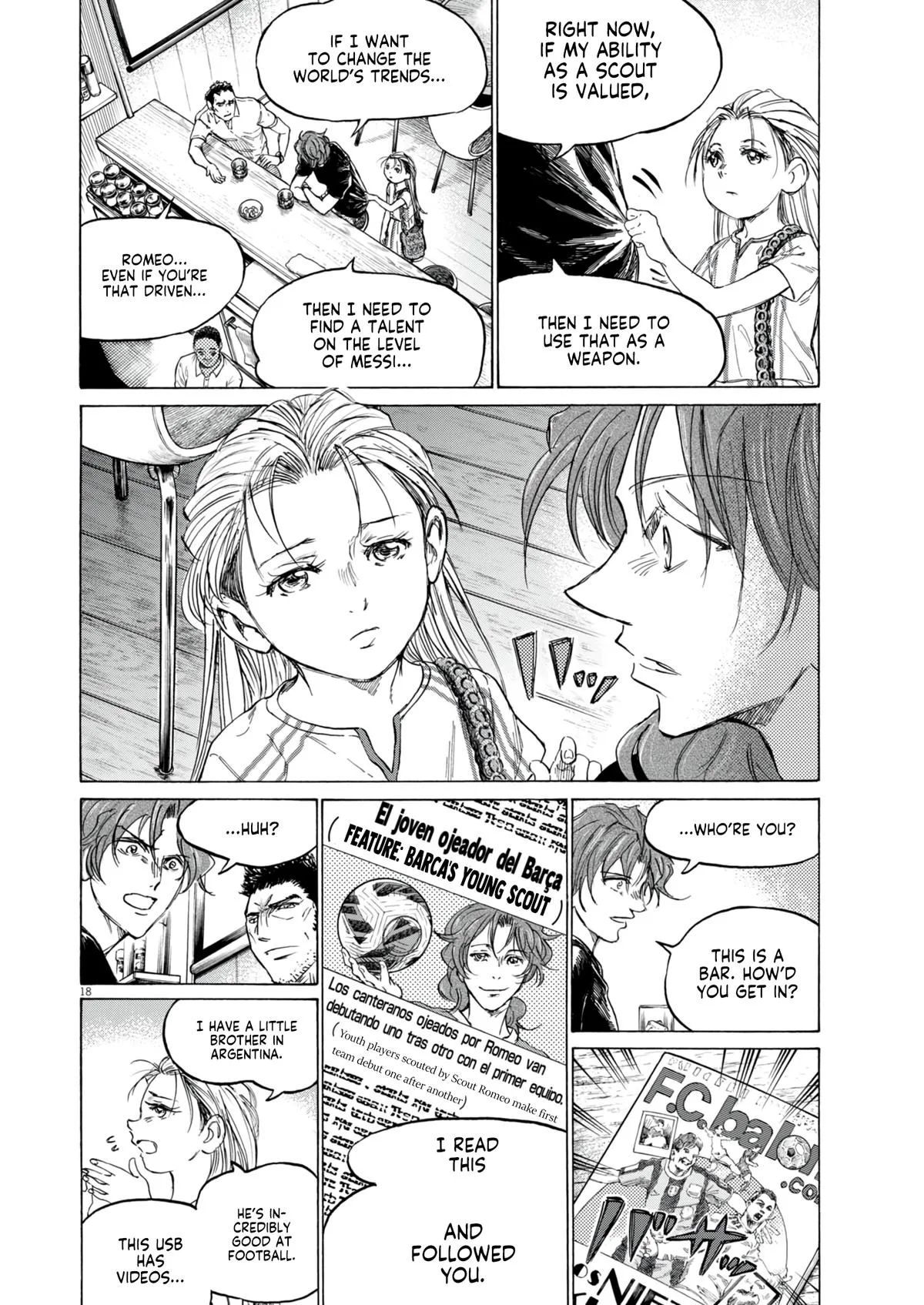 Ao Ashi Chapter 387 – Page 19