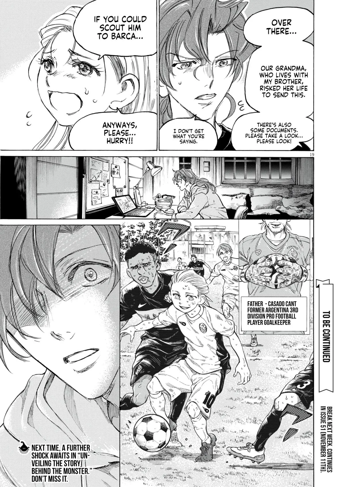 Ao Ashi Chapter 387 – Page 20