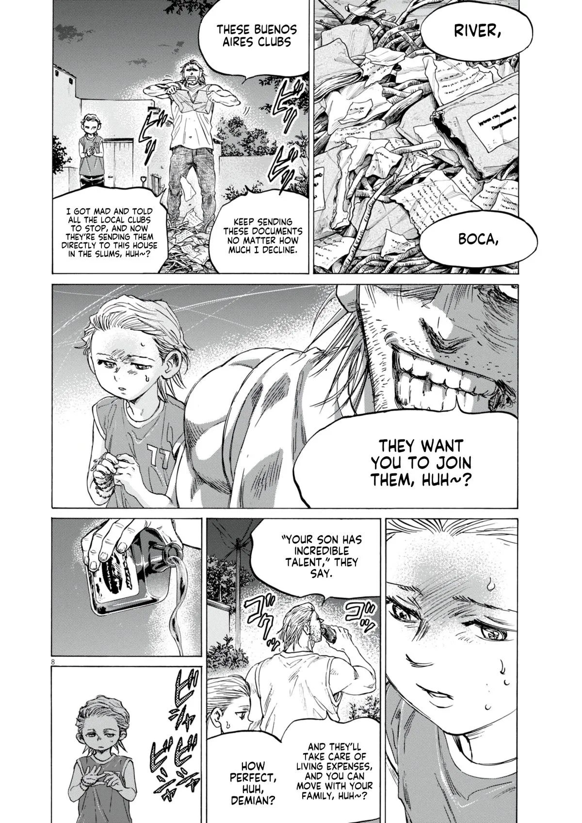 Ao Ashi Chapter 388 – Page 9