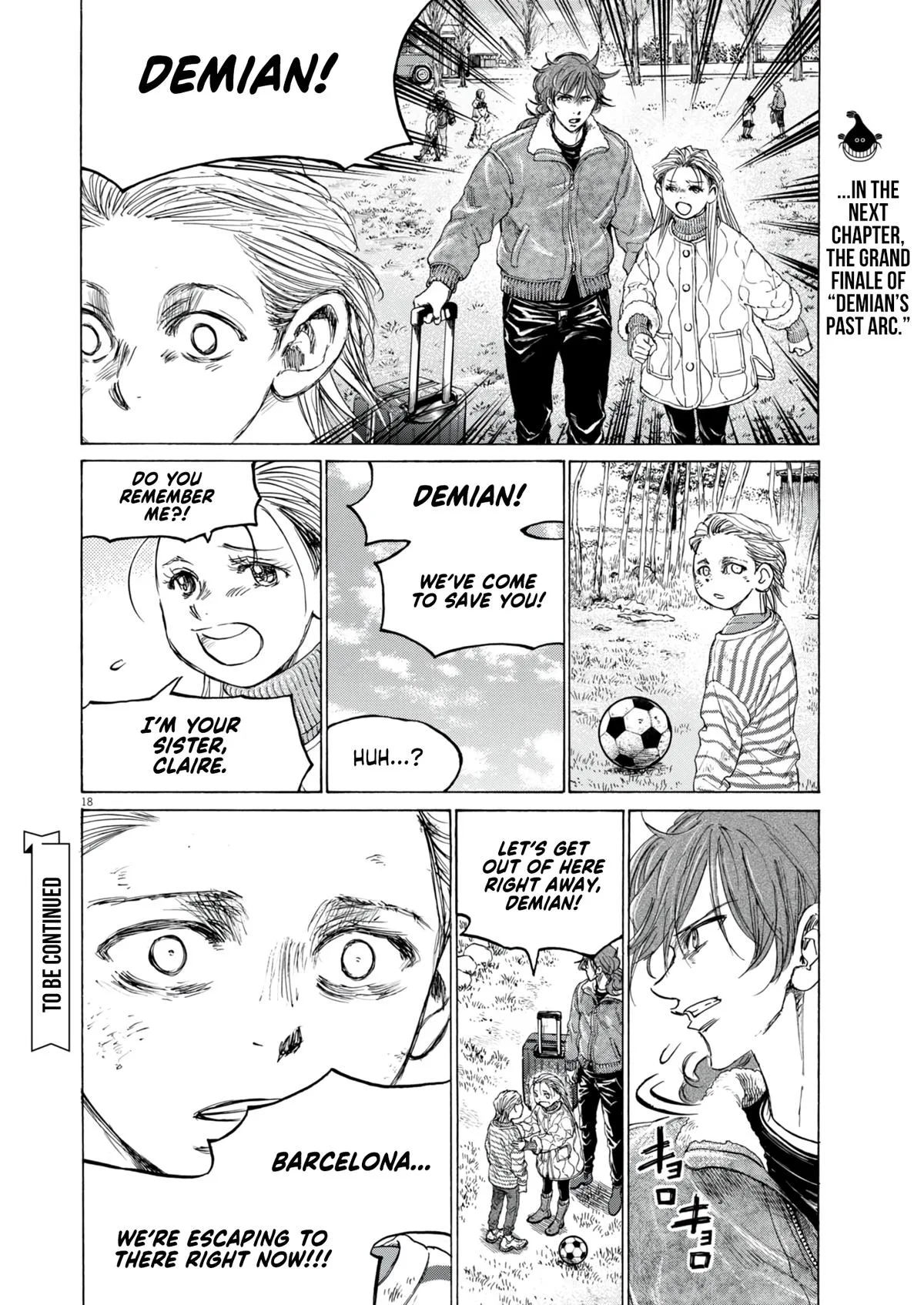 Ao Ashi Chapter 388 – Page 19