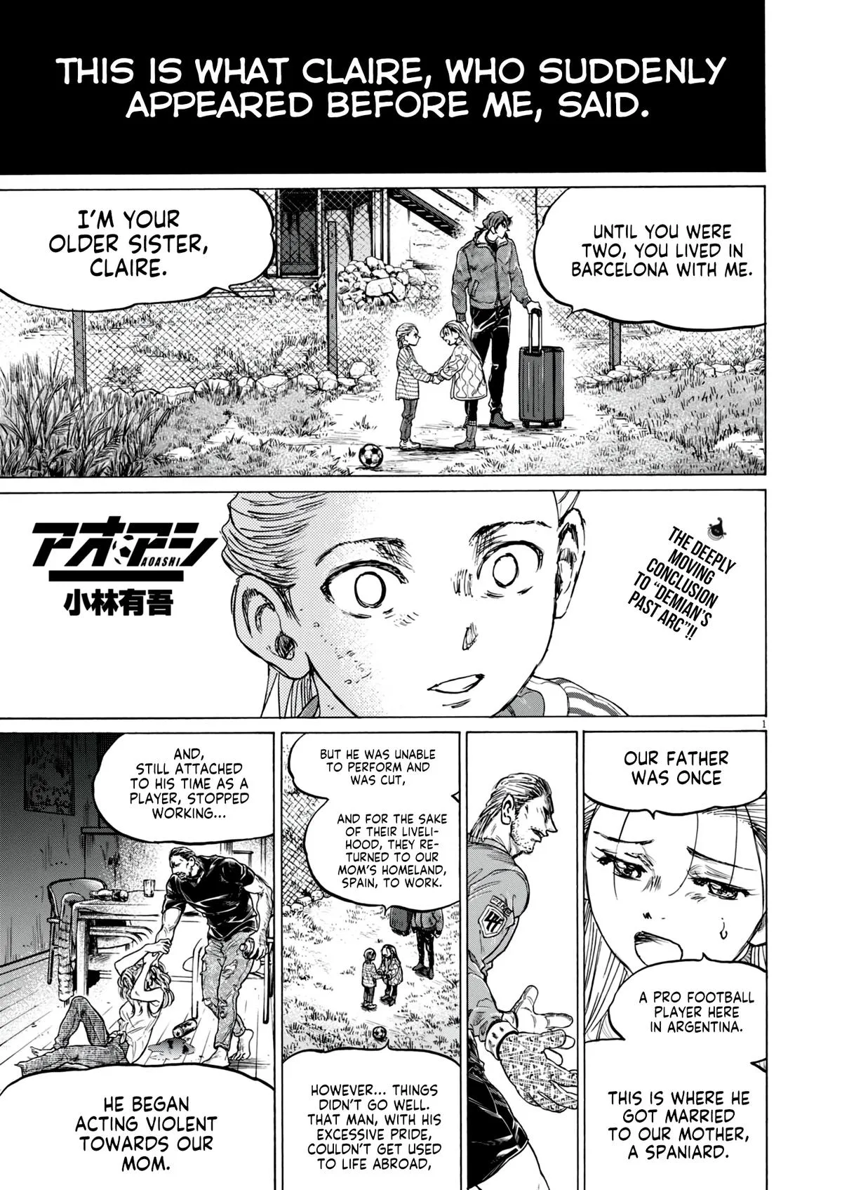 Ao Ashi Chapter 389 – Page 2