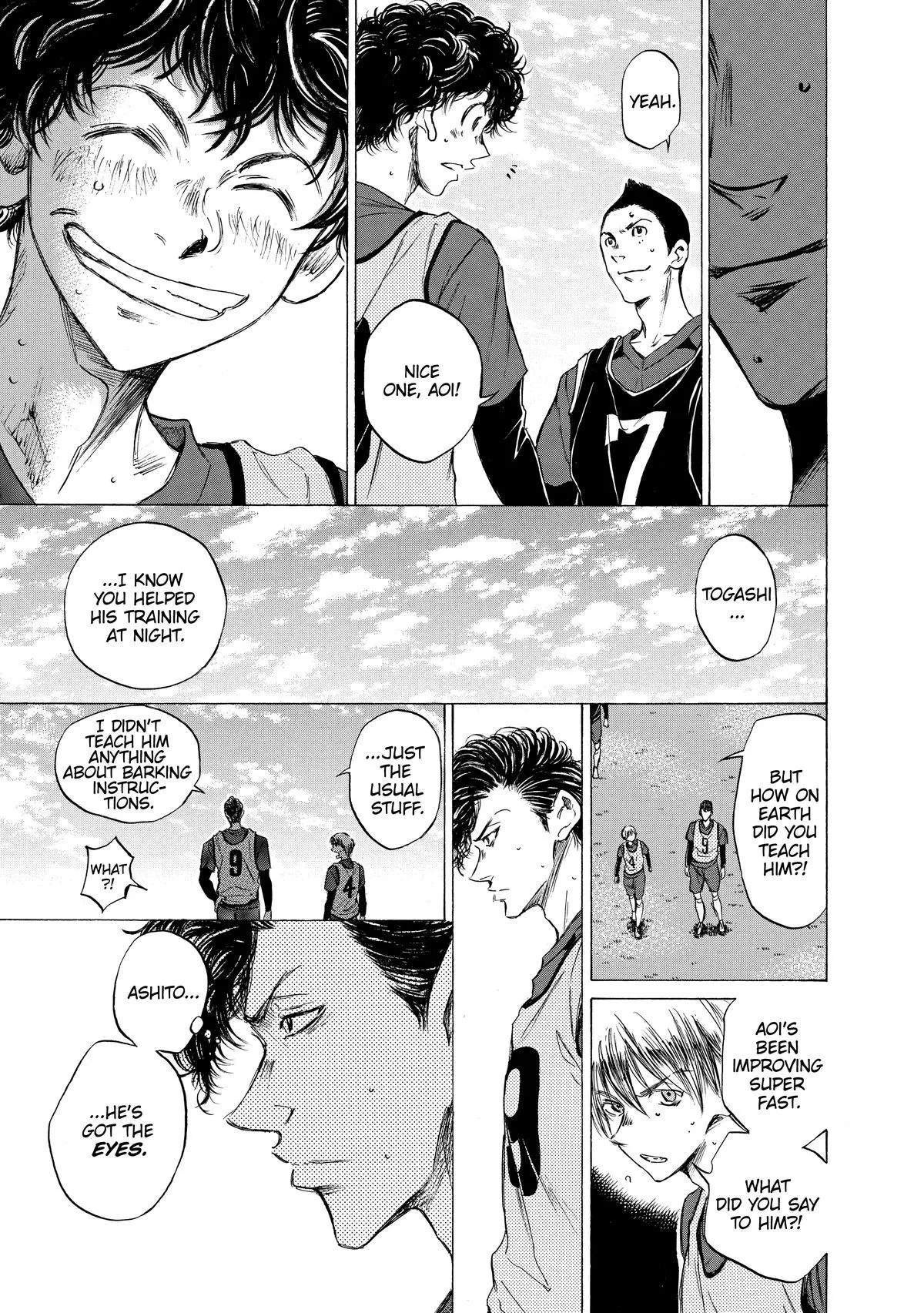 Ao Ashi Chapter 39 – Page 17