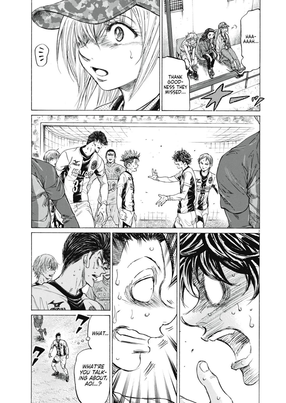 Ao Ashi Chapter 391 – Page 4