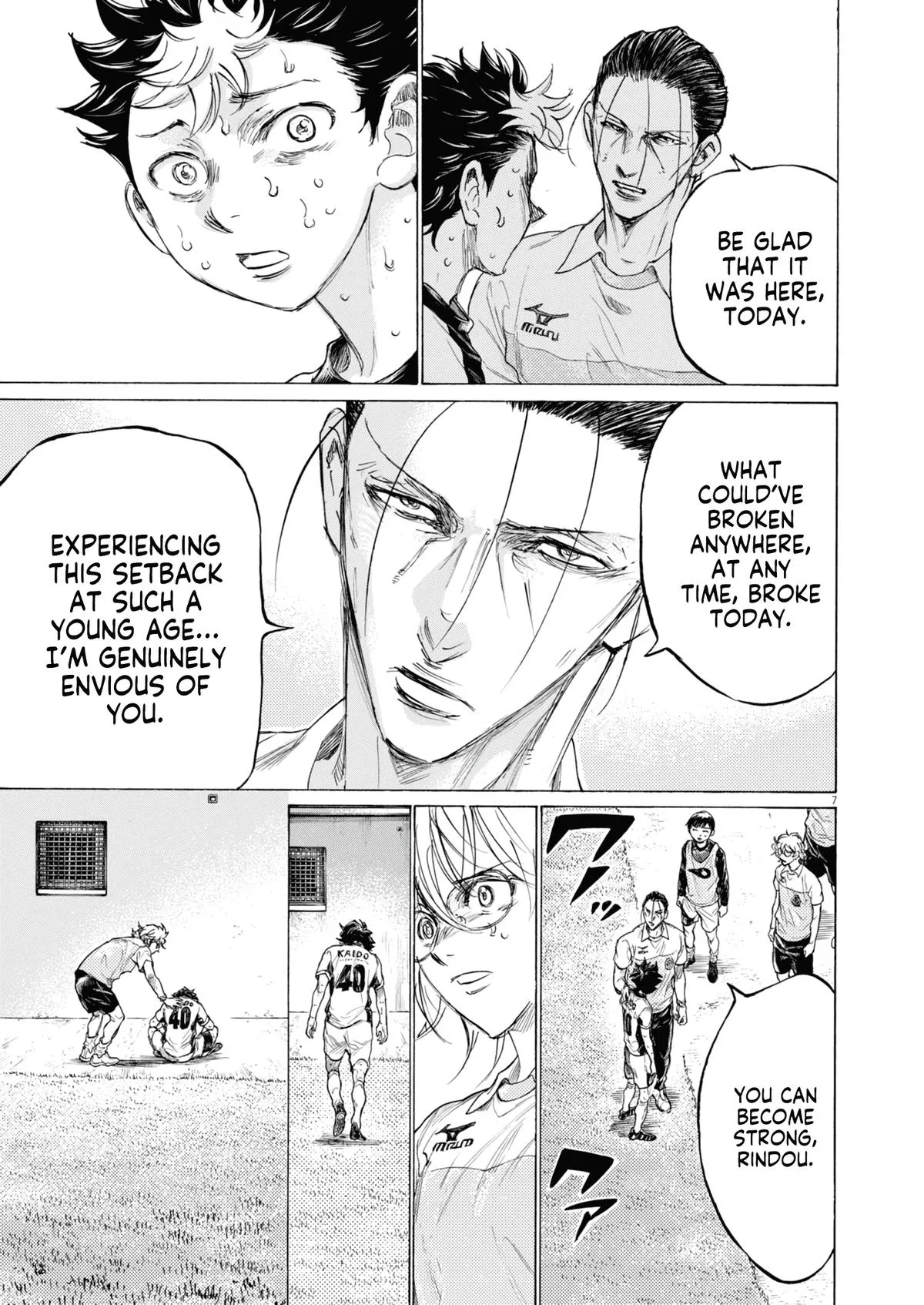Ao Ashi Chapter 391 – Page 8