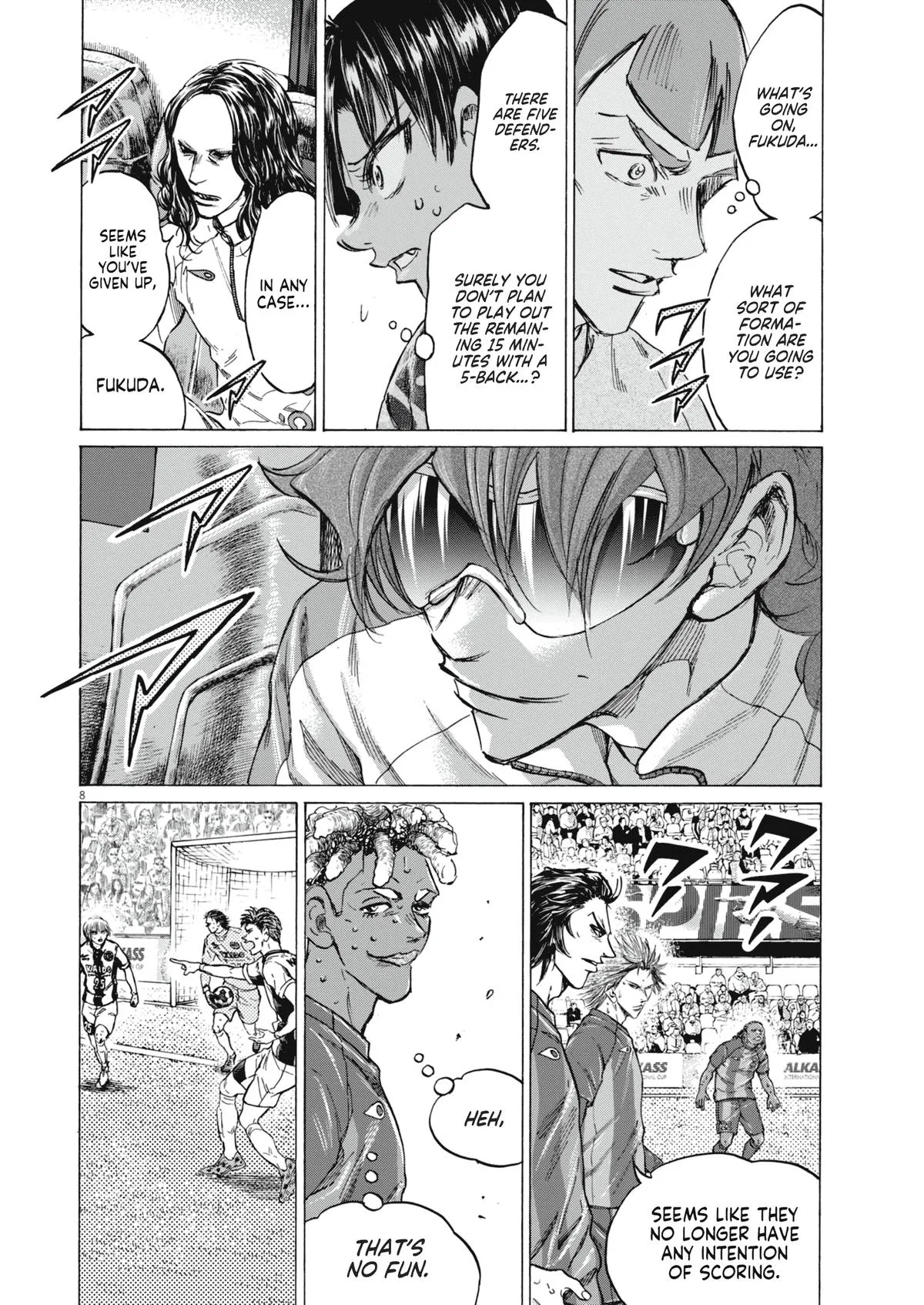 Ao Ashi Chapter 391 – Page 9