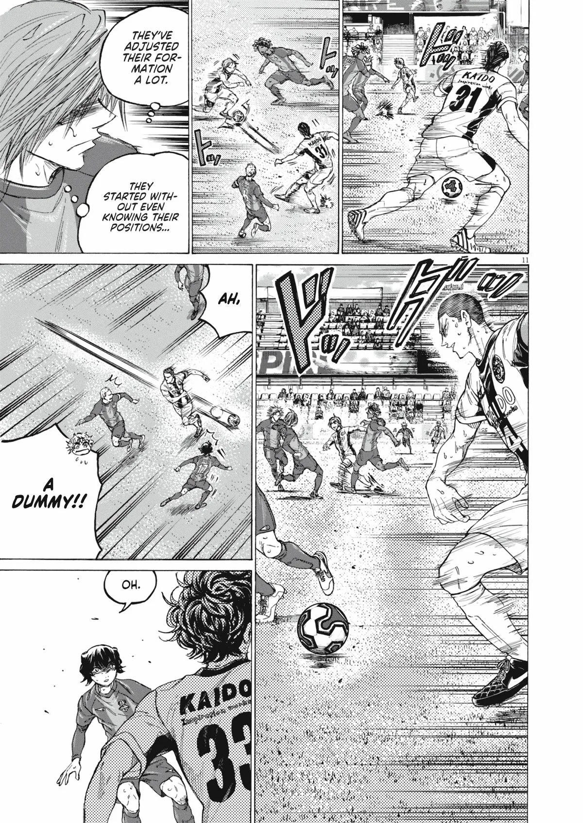 Ao Ashi Chapter 391 – Page 12